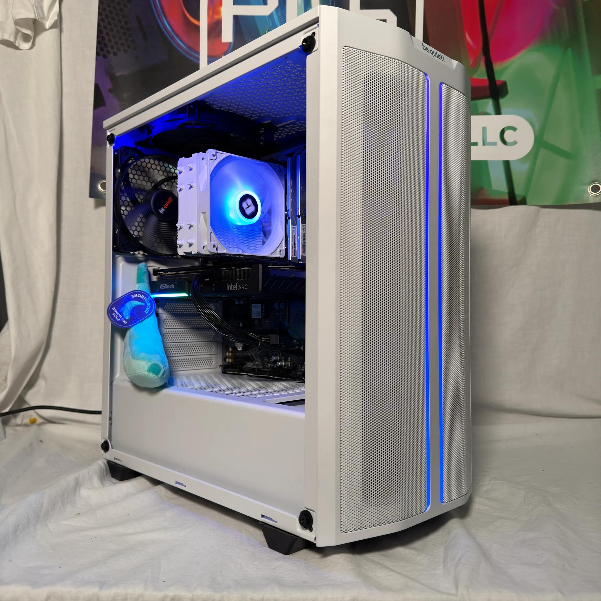 Ryzen 7 5700X3D Arc b580 Gaming PC