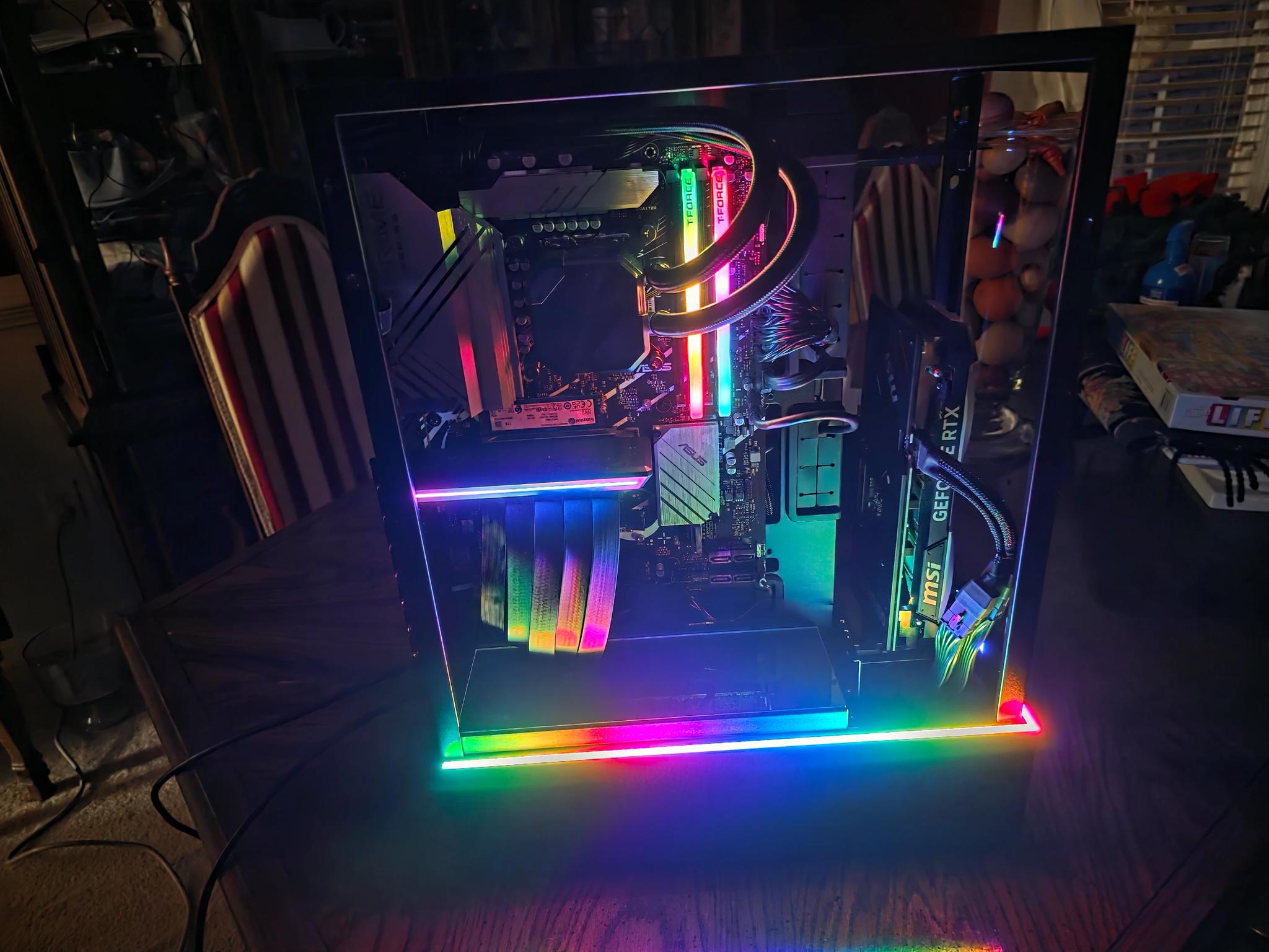 🌊 1440p Gaming Beast | I7-14700F | RTX 4070TI | 1TB SSD | 32GB RAM | WiFi 7 & Bluetooth ⛈️