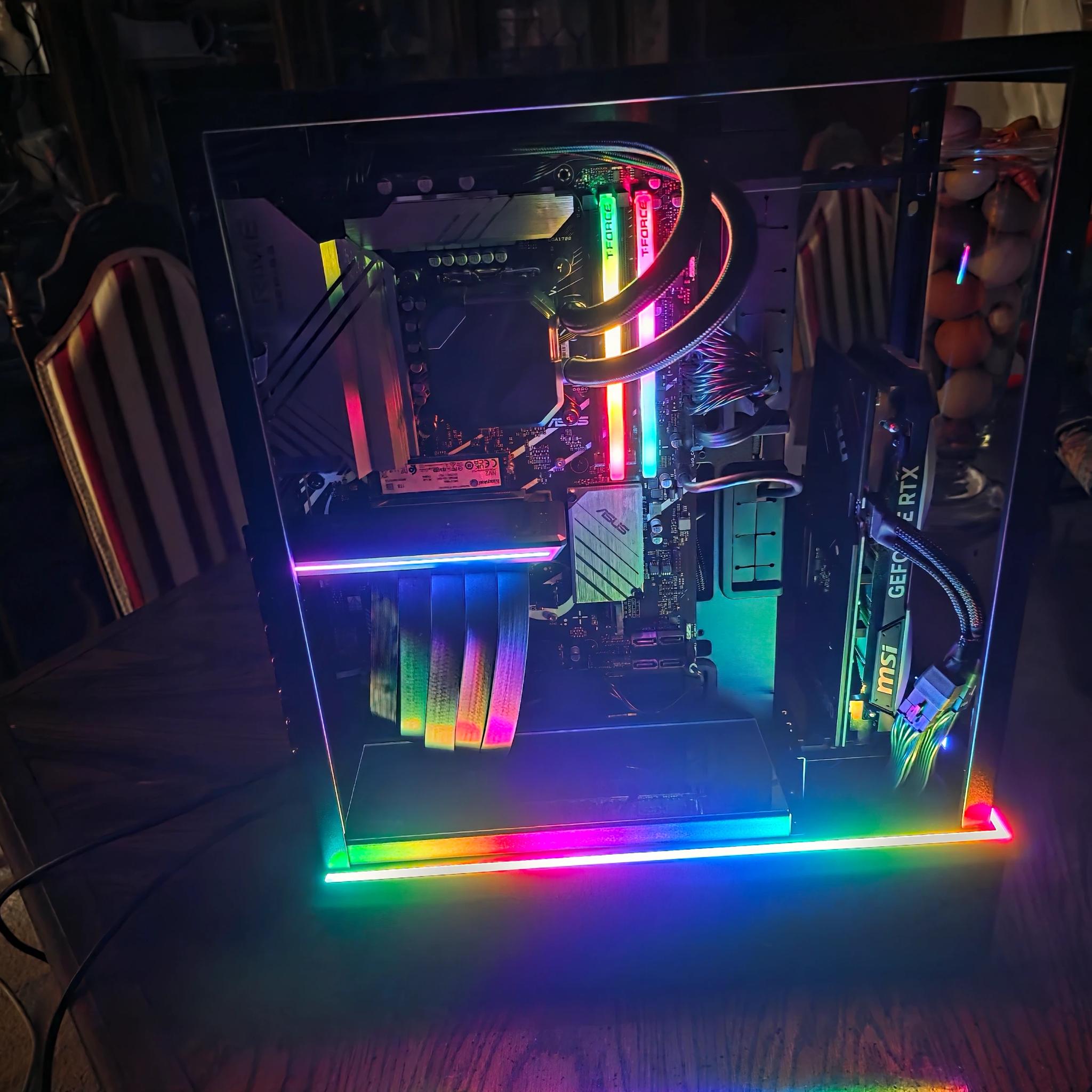 🌊 1440p Gaming Beast | I7-14700F | RTX 4070TI | 1TB SSD | 32GB RAM | WiFi 7 & Bluetooth ⛈️