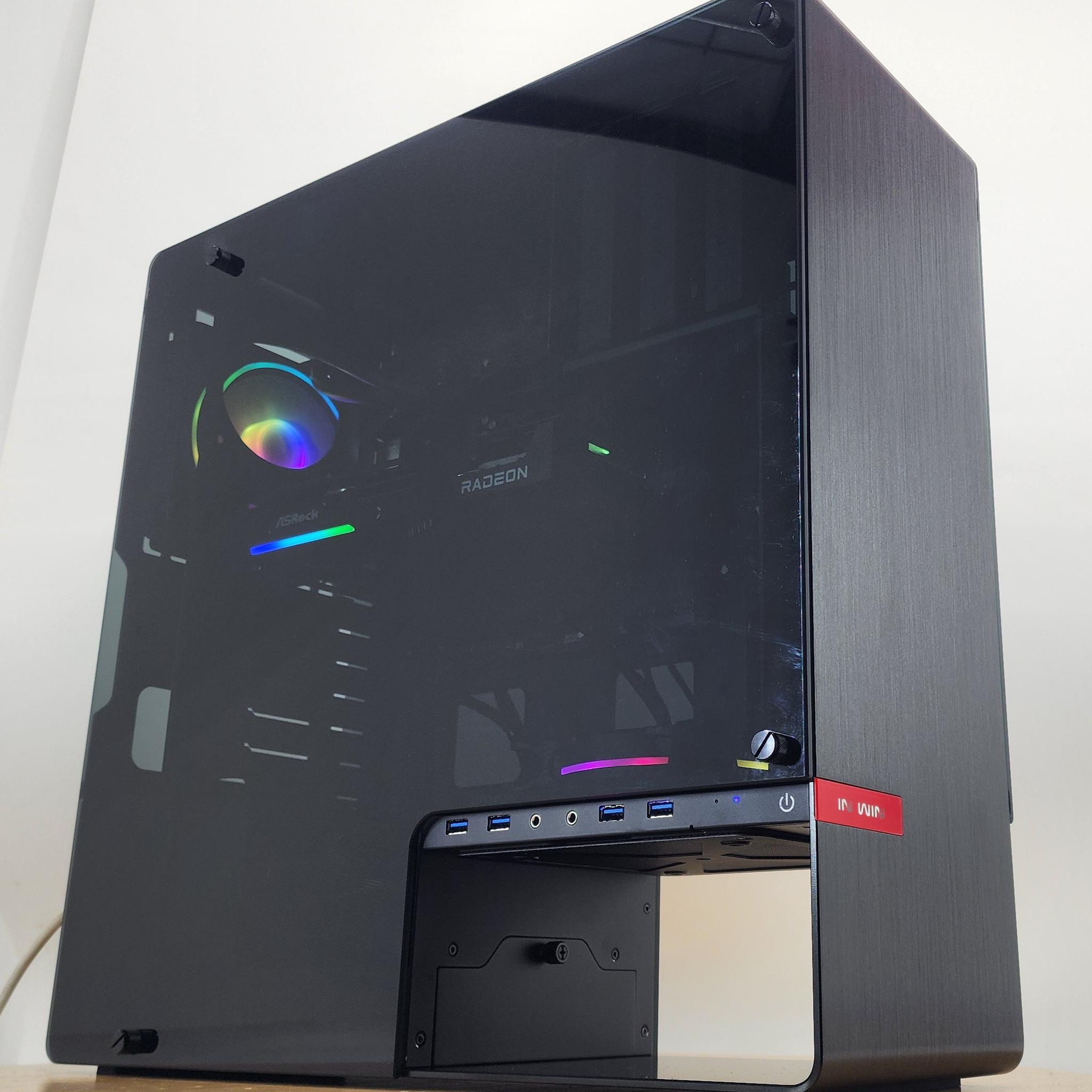 Gaming PC Ryzen 7 9700X 16GB RAM 1TB SSD RX 9060 8GB Windows 11 Computer