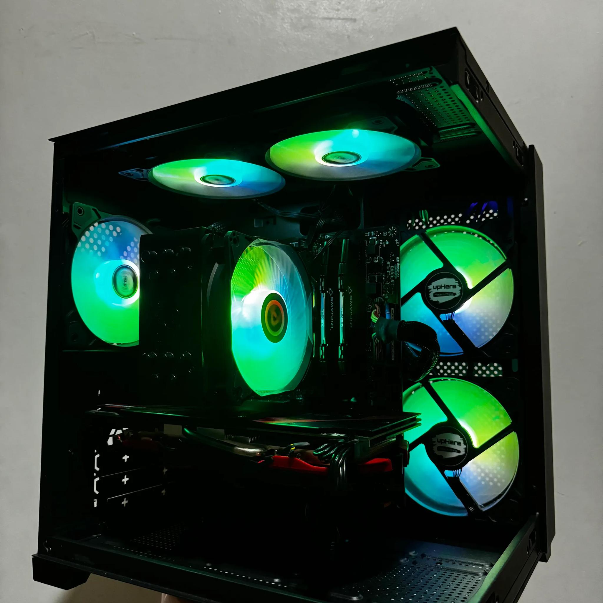 Budget Gaming PC (Ryzen 5 + RX 580 + 16gb of ram)