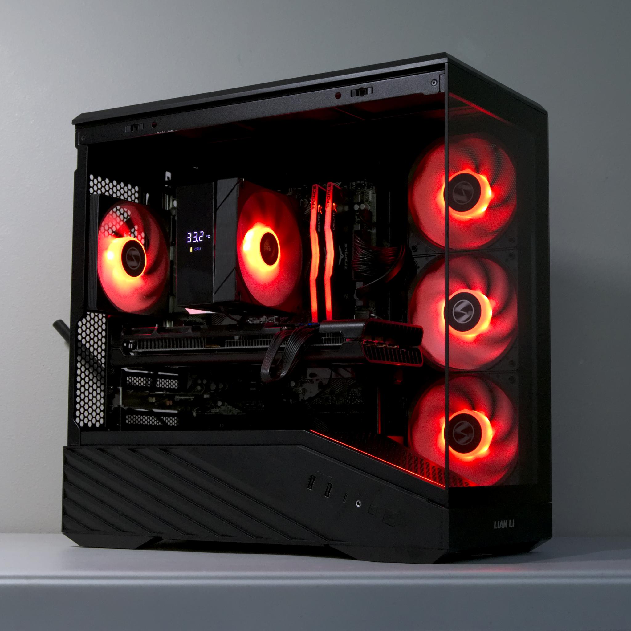 🟥◼️Gaming PC | Ryzen 5 5500 | RX 5700XT | 16GB DDR4 | 512GB SSD | Wifi + BT◼️🟥