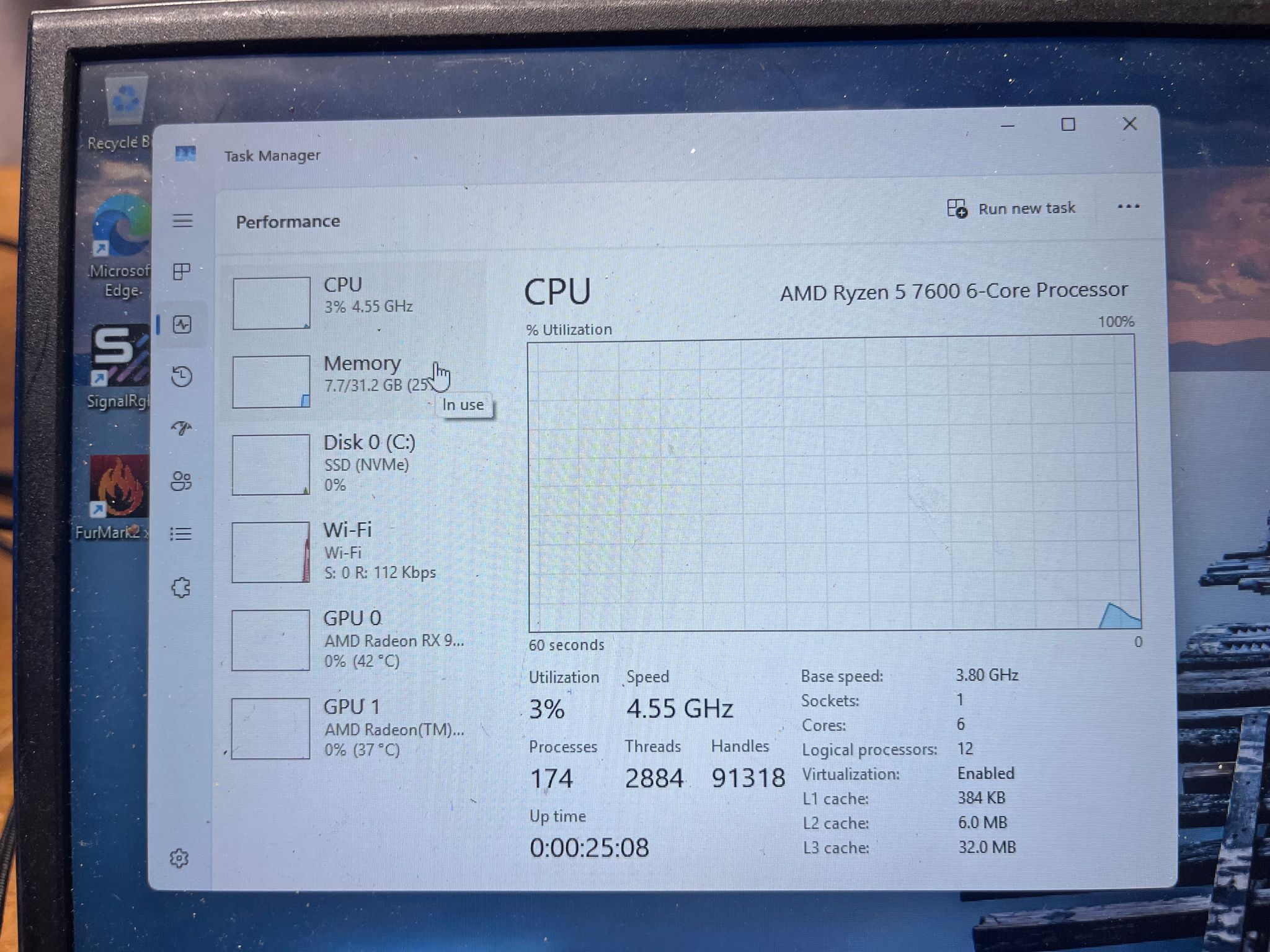 RX 9060 XT 16GB | Ryzen 5 7600 | 32GB RAM | Gaming PC