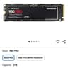 Samsung 980 PRO SSD 2TB