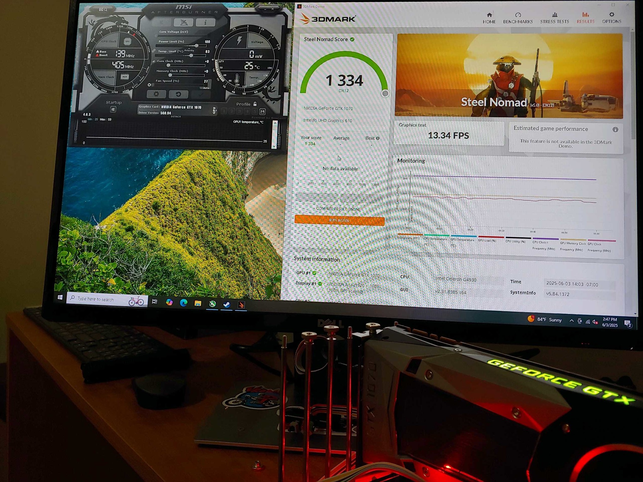 NVIDIA GTX 1070 Founders Edition – Tested, Clean, Original Box (SLI-Ready)