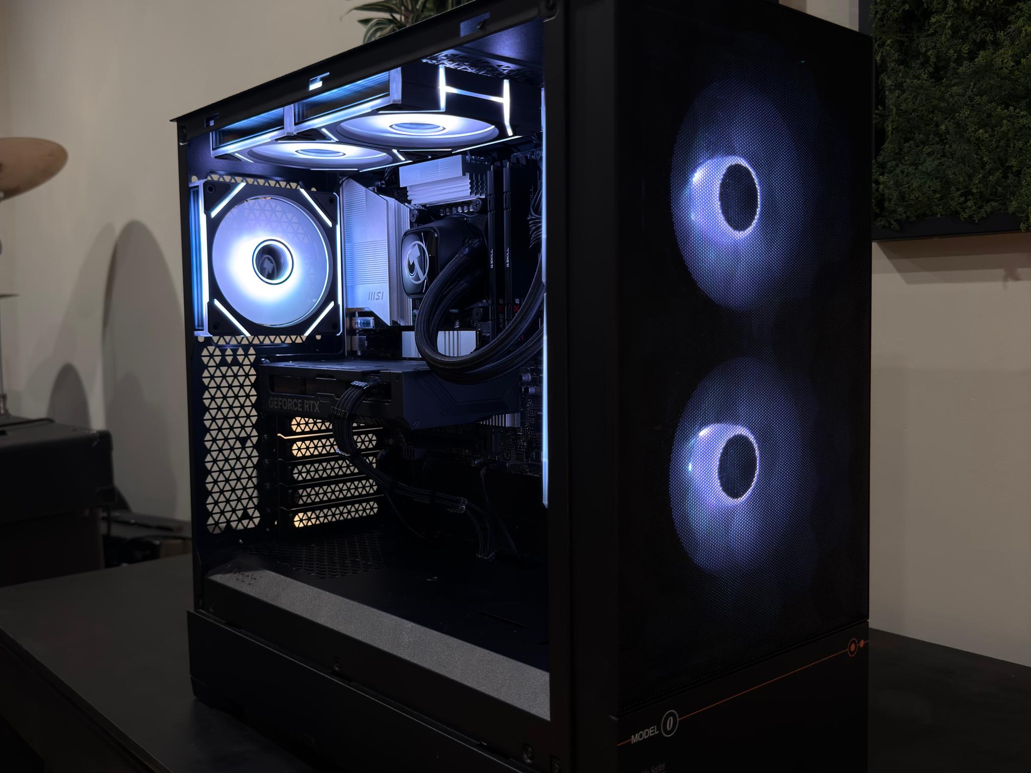 🚀 Sleek Modern Gaming & Work PC | RTX 4060 Ti | Core Ultra 5 | 32GB DDR5 | 1 TB NVMe 🚀