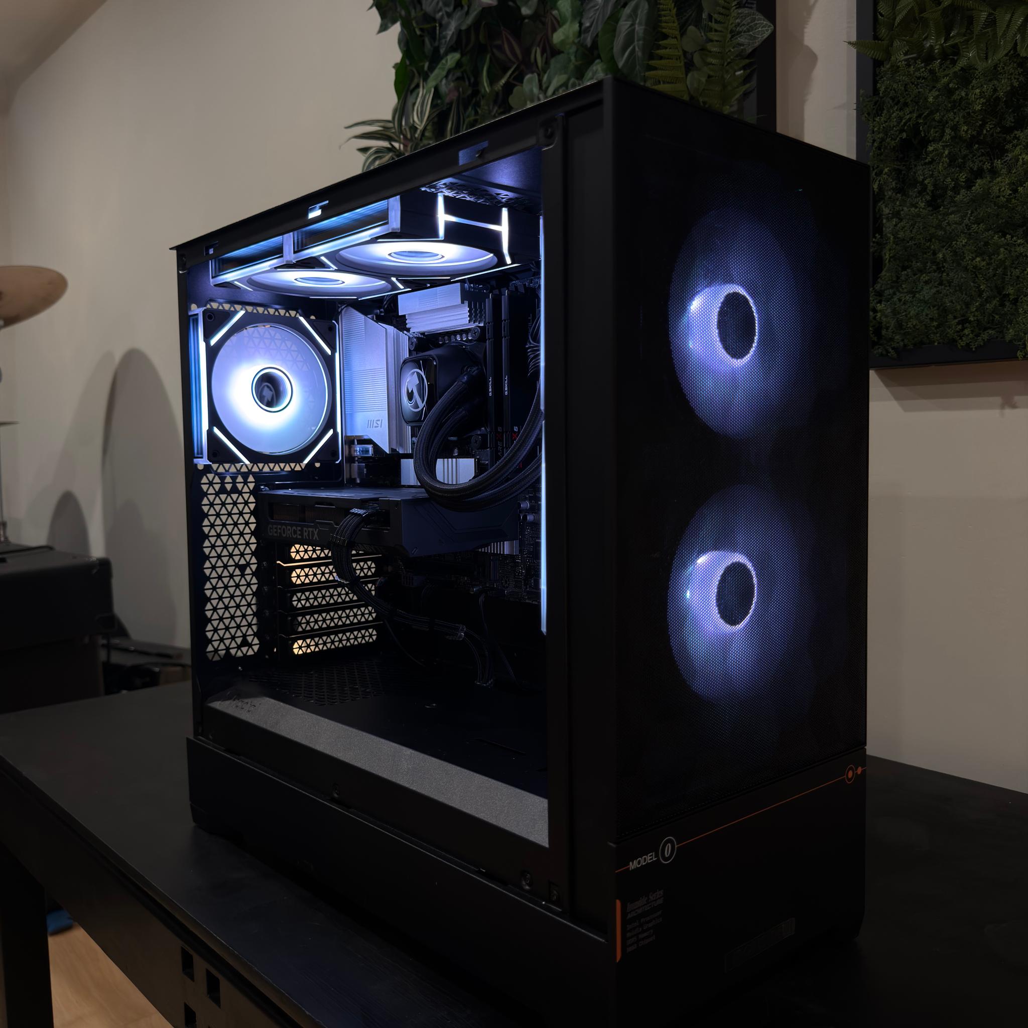 🚀 Sleek Modern Gaming & Work PC | RTX 4060 Ti | Core Ultra 5 | 32GB DDR5 | 1 TB NVMe 🚀