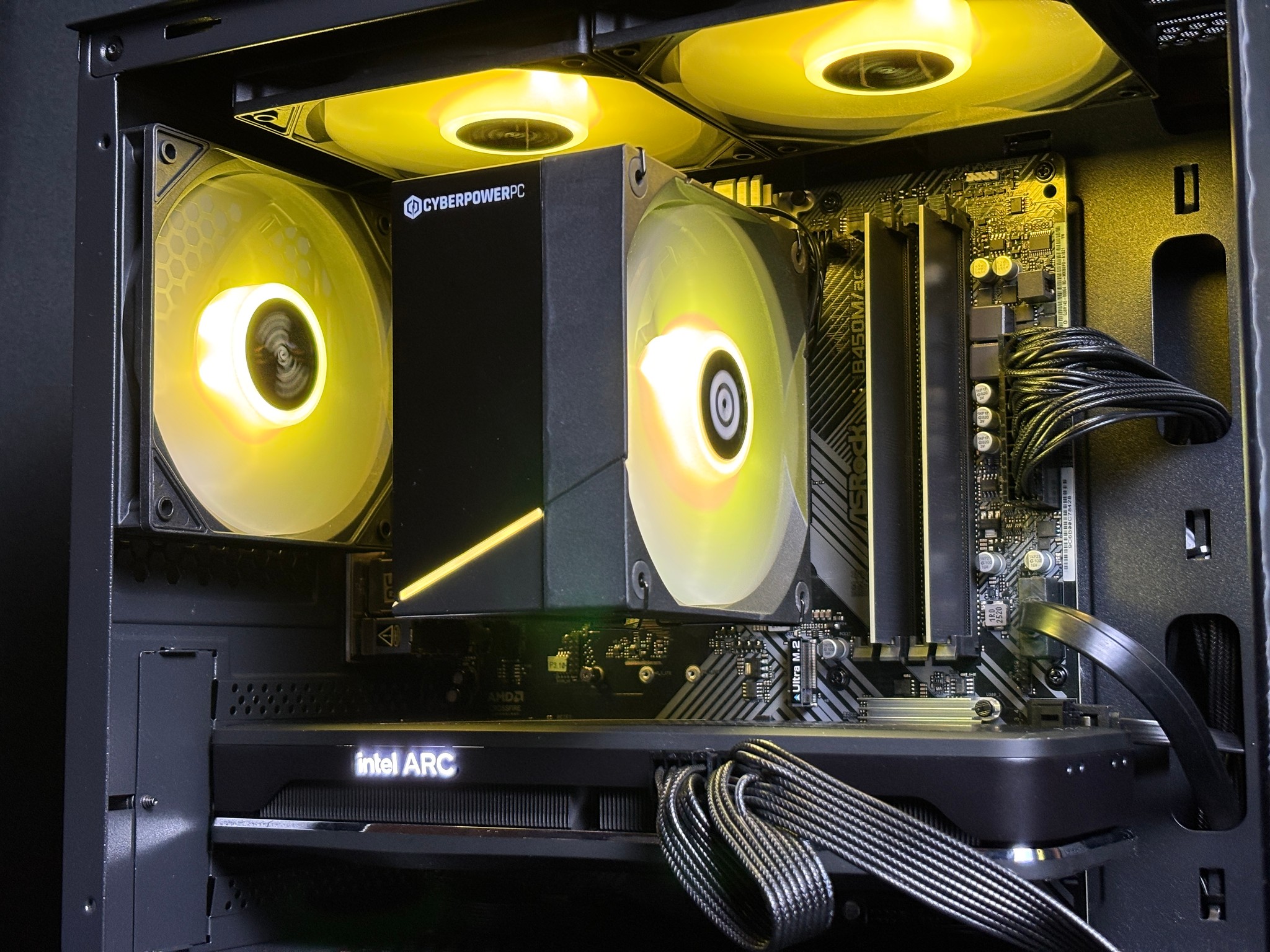 🖤SUPER GAMING PC🖤 Ryzen 5 5500 | Arc A750 | 16gb DDR4 | 500GB SSD🔥