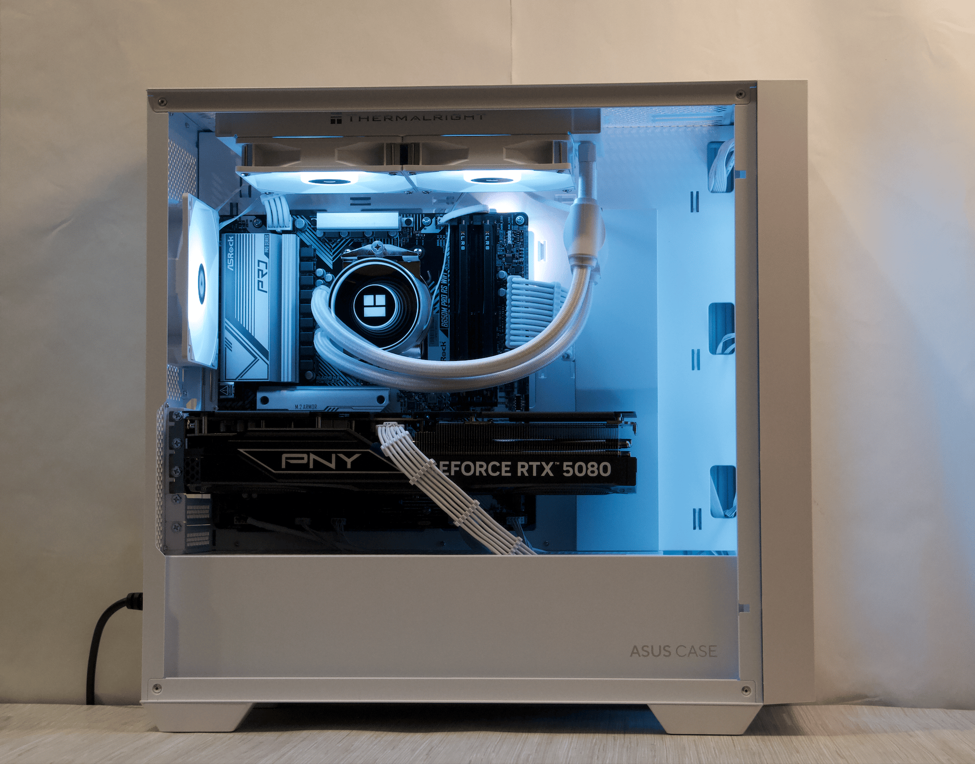 RTX 5080, Ryzen 7 7800X3D, 32GB DDR5, 2TB NVMe SSD, WiFi - 4K Gaming PC