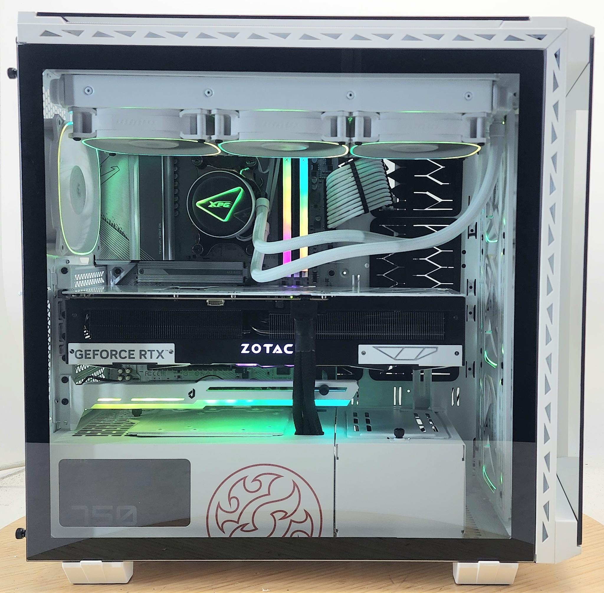 Gaming PC Ryzen 7 7800X3D 32GB RAM 2TB SSD RTX 5070 Ti 16GB Windows 11 Computer