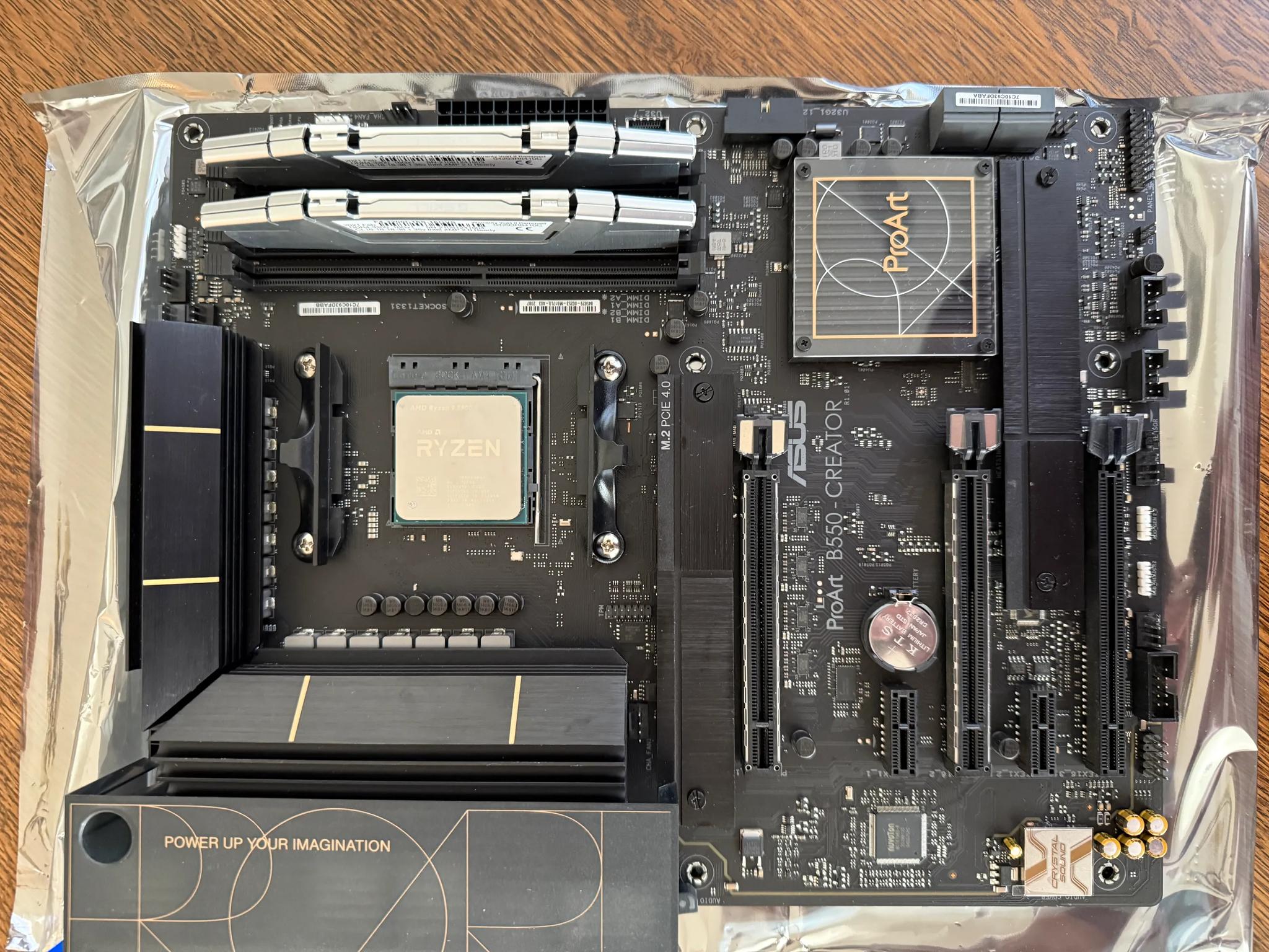 5900X | 32GB | ASUS ProART B550