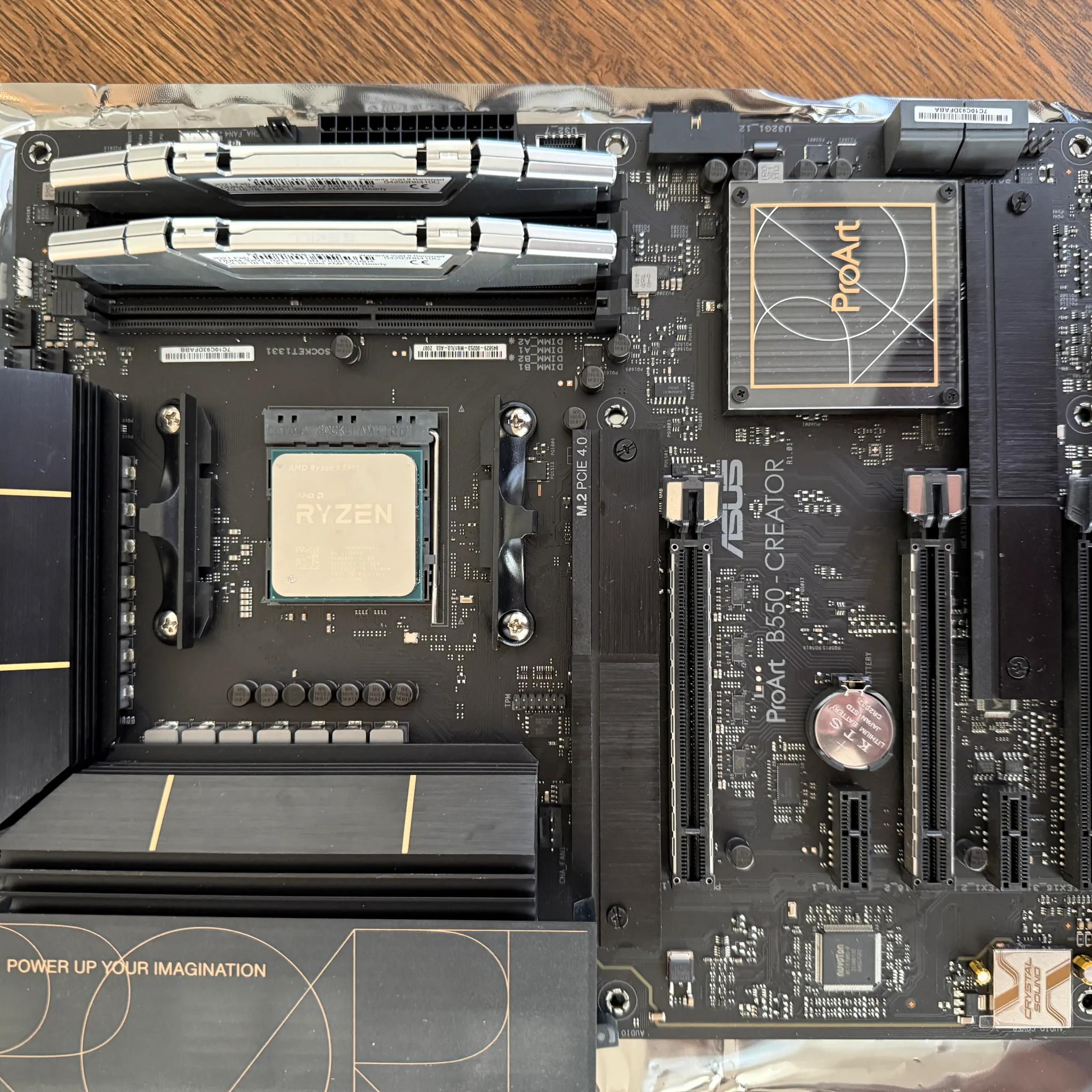 5900X | 32GB | ASUS ProART B550