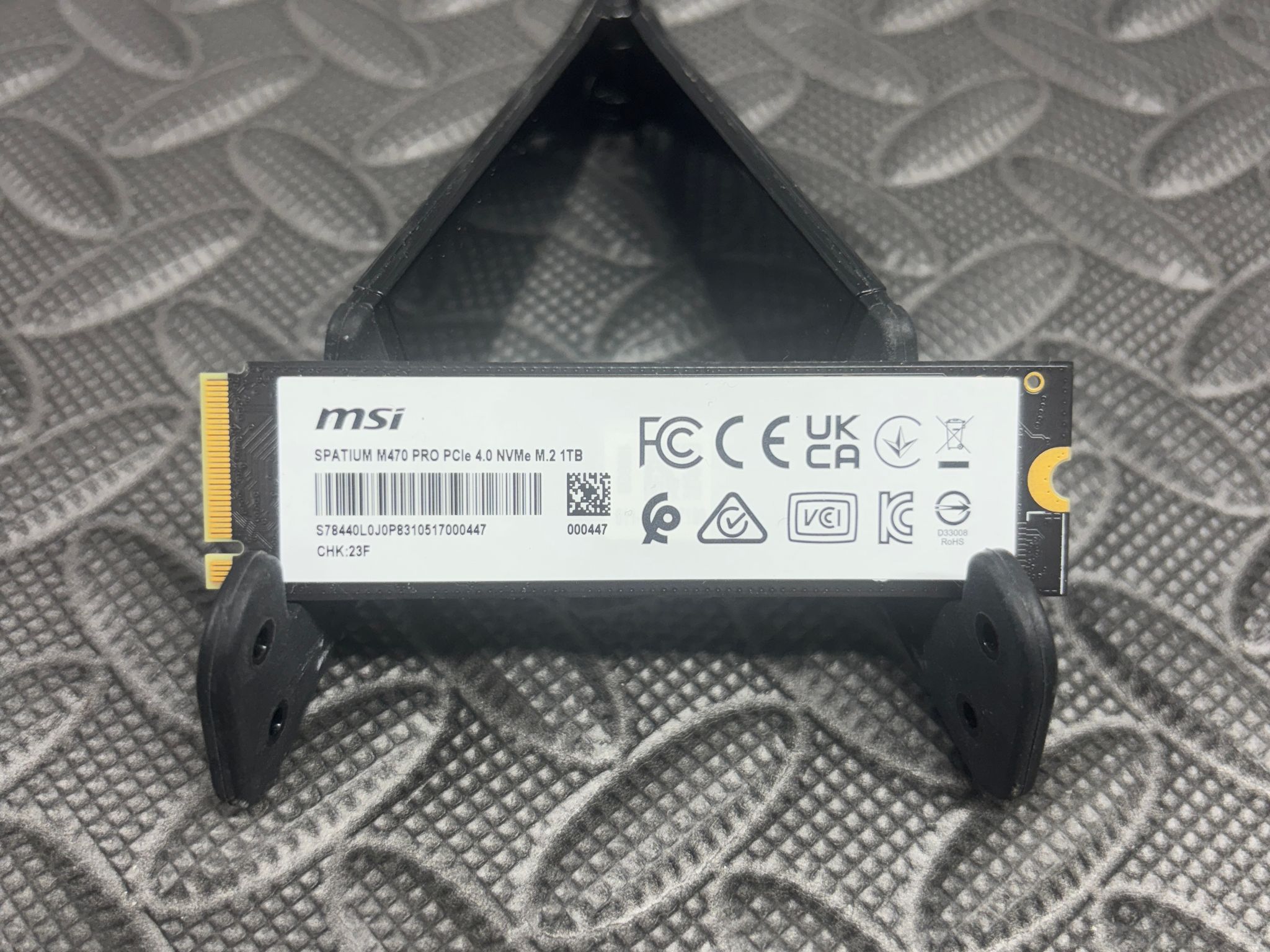 MSI SPATIUM M470 PRO 1TB PCIe 4.0 NVMe M.2 SSD | Gen4 x4 | Tested Working