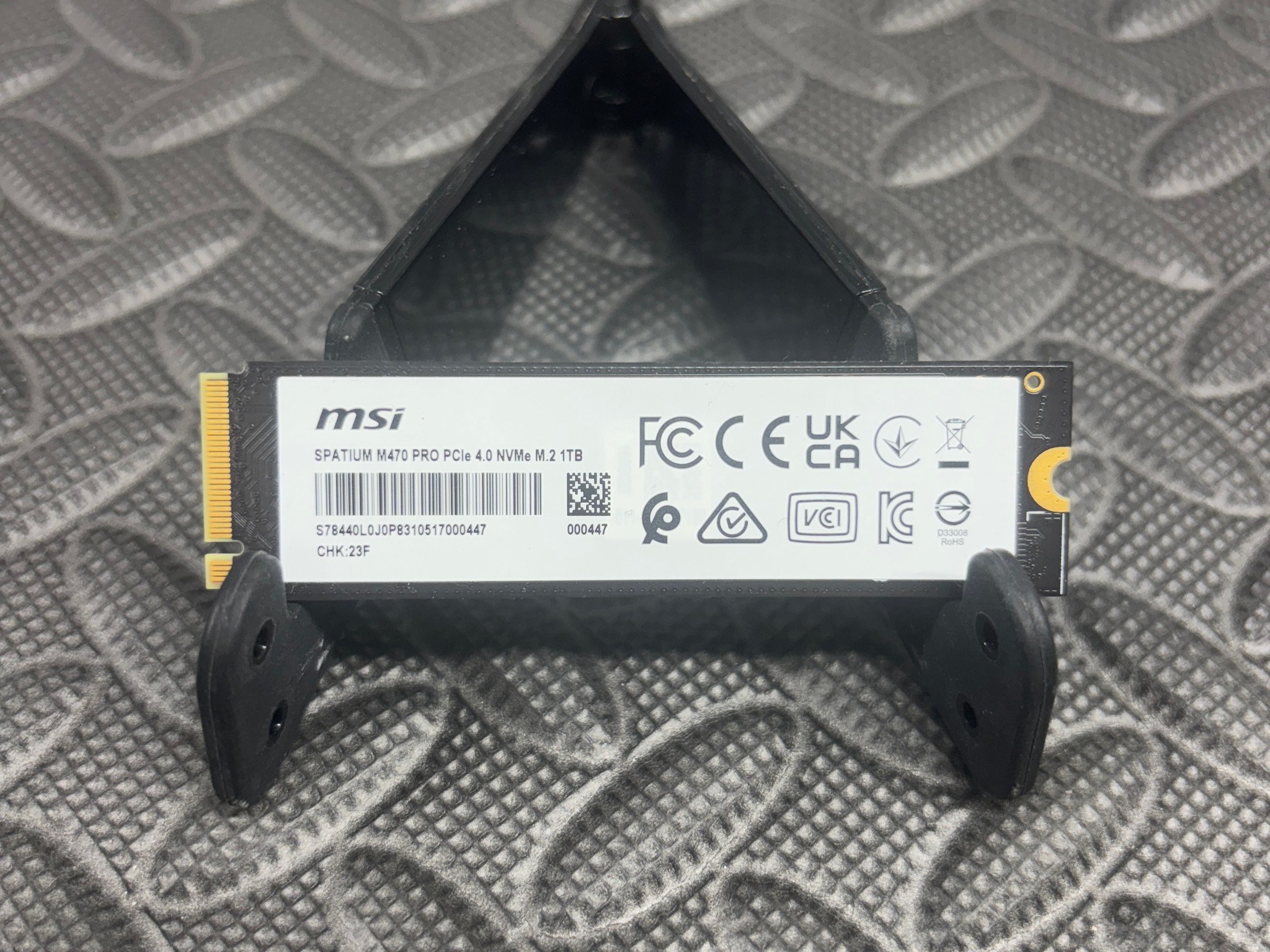 MSI SPATIUM M470 PRO 1TB PCIe 4.0 NVMe M.2 SSD | Gen4 x4 | Tested Working