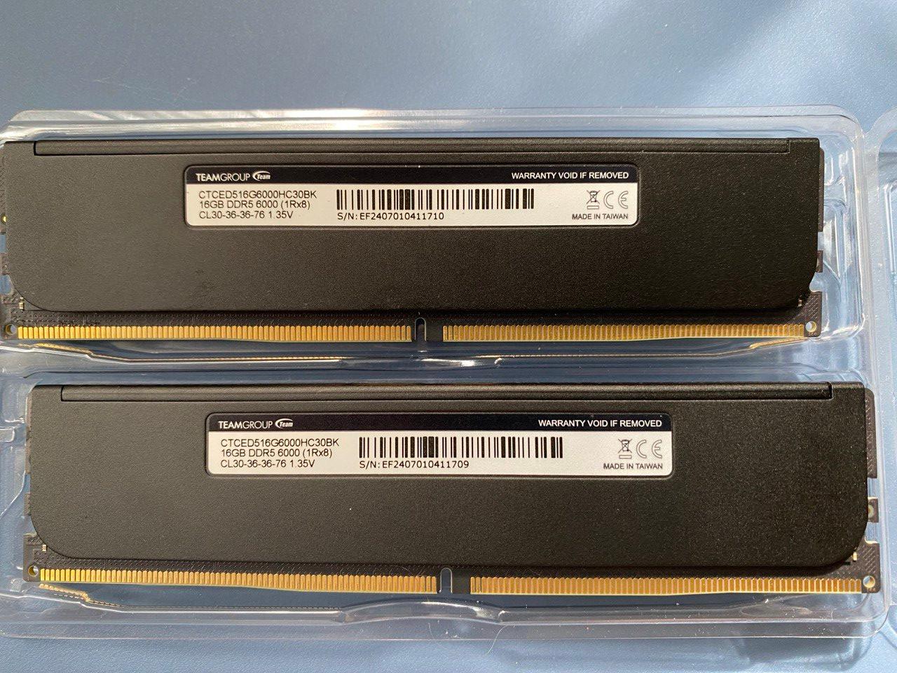 Team Group T-CREATE EXPERT 32GB (2 x 16GB) DDR5 6000 (PC5 48000) CL30