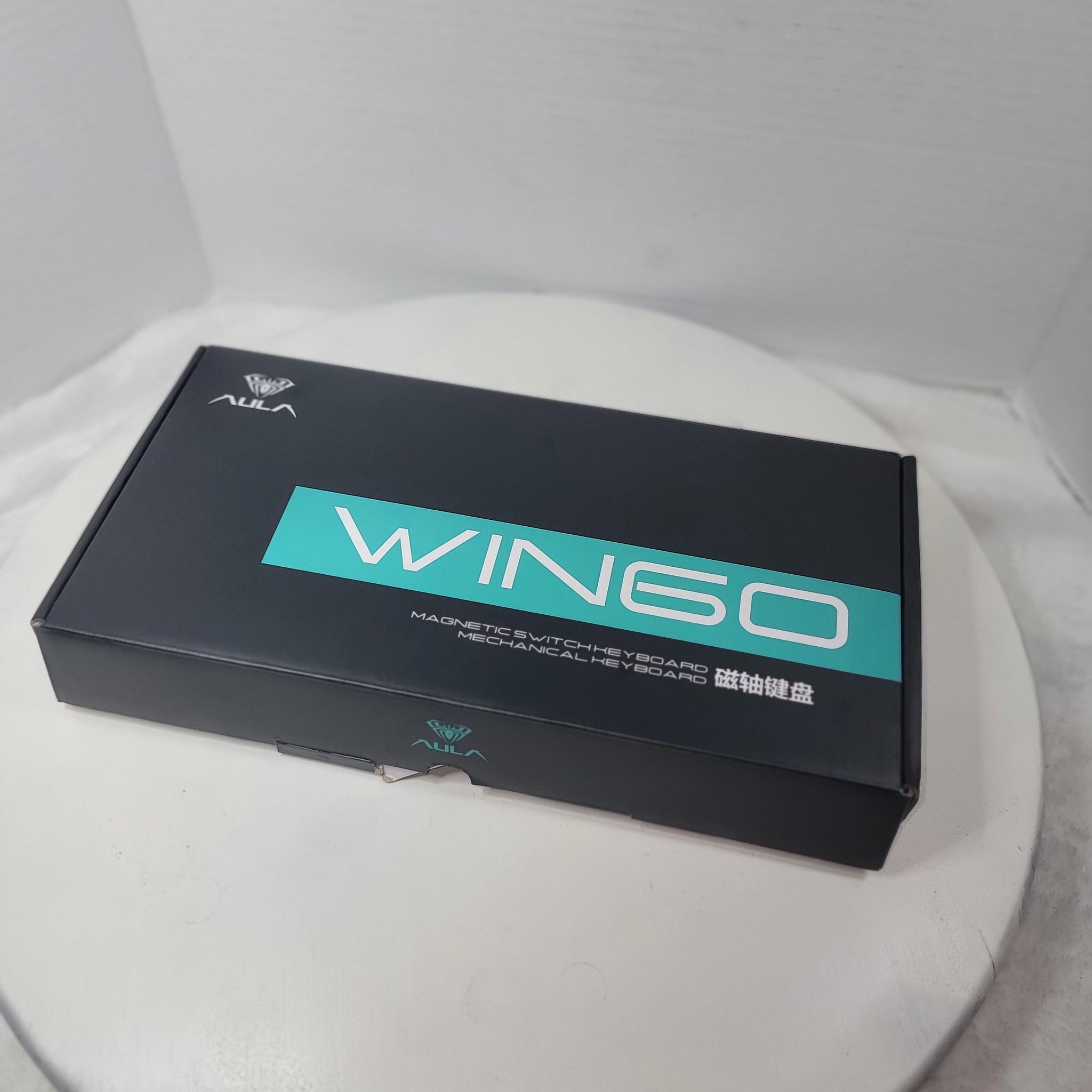 AULA WIN60HE RGB Magnetic Switch Keyboard | 60% Layout | Brand New in Box