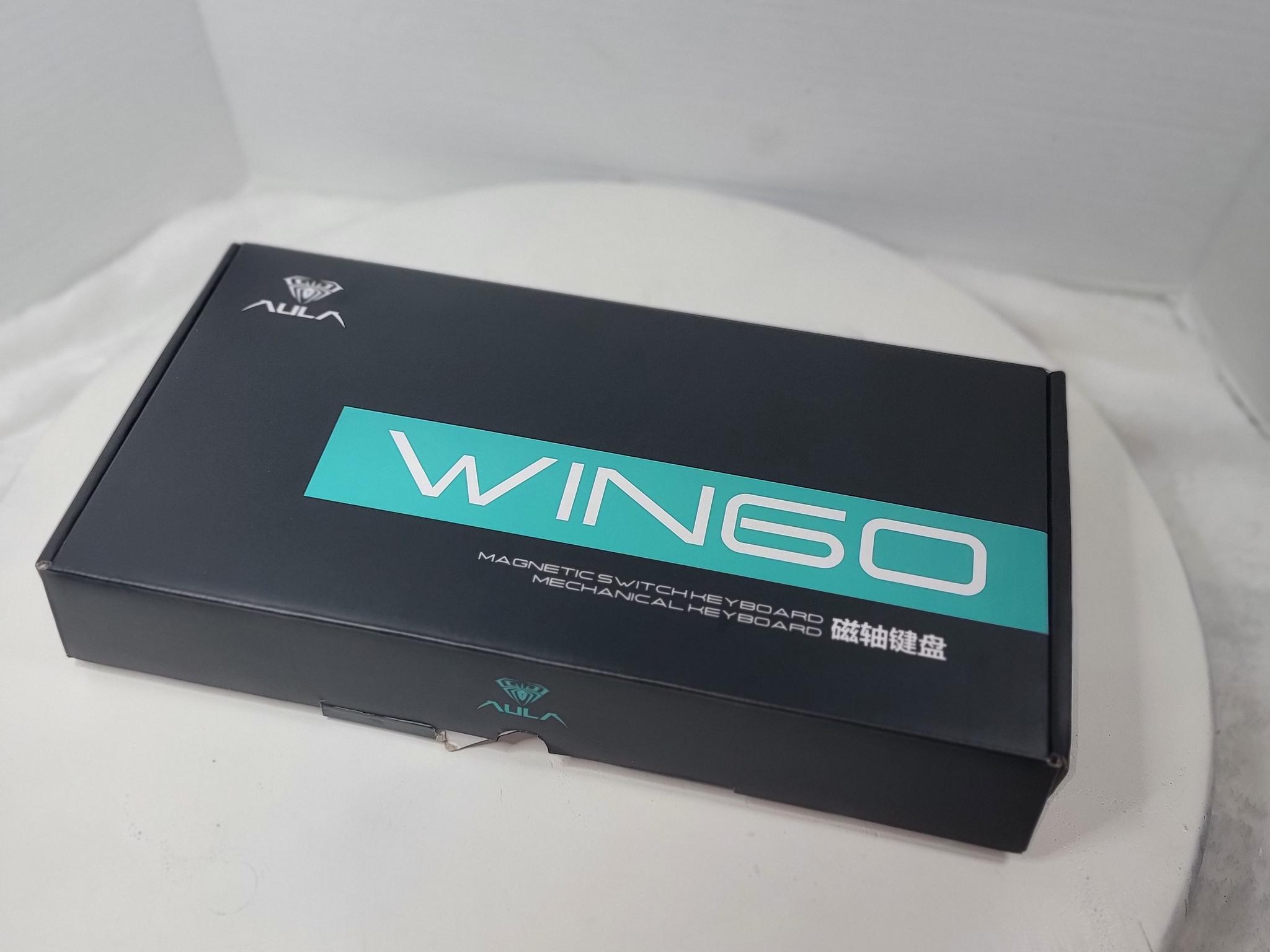 AULA WIN60HE RGB Magnetic Switch Keyboard | 60% Layout | Brand New in Box