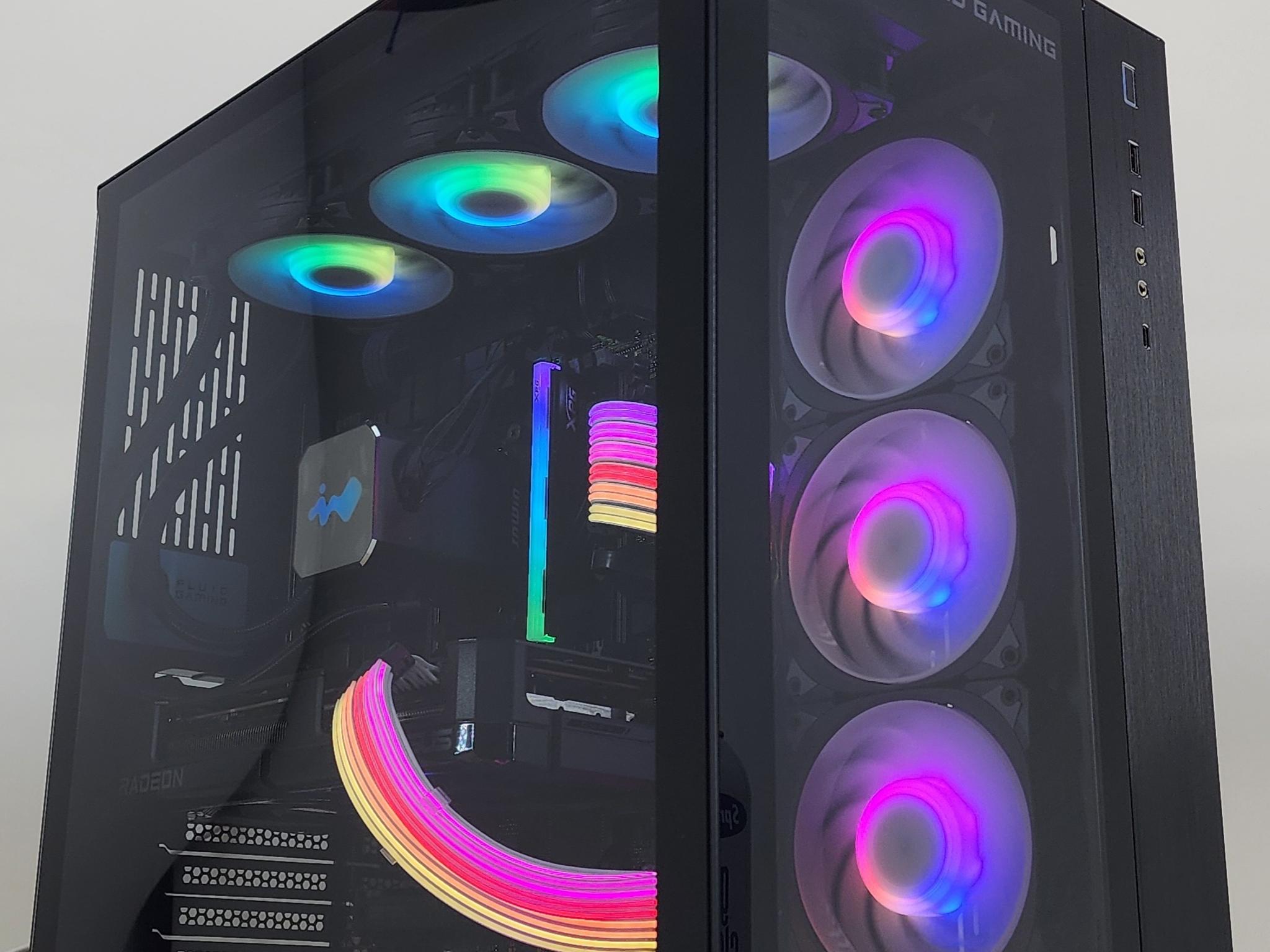 Gaming PC Ryzen 7 7700X 16GB RAM 1TB SSD RX 7800 XT 16GB Windows 11 Computer