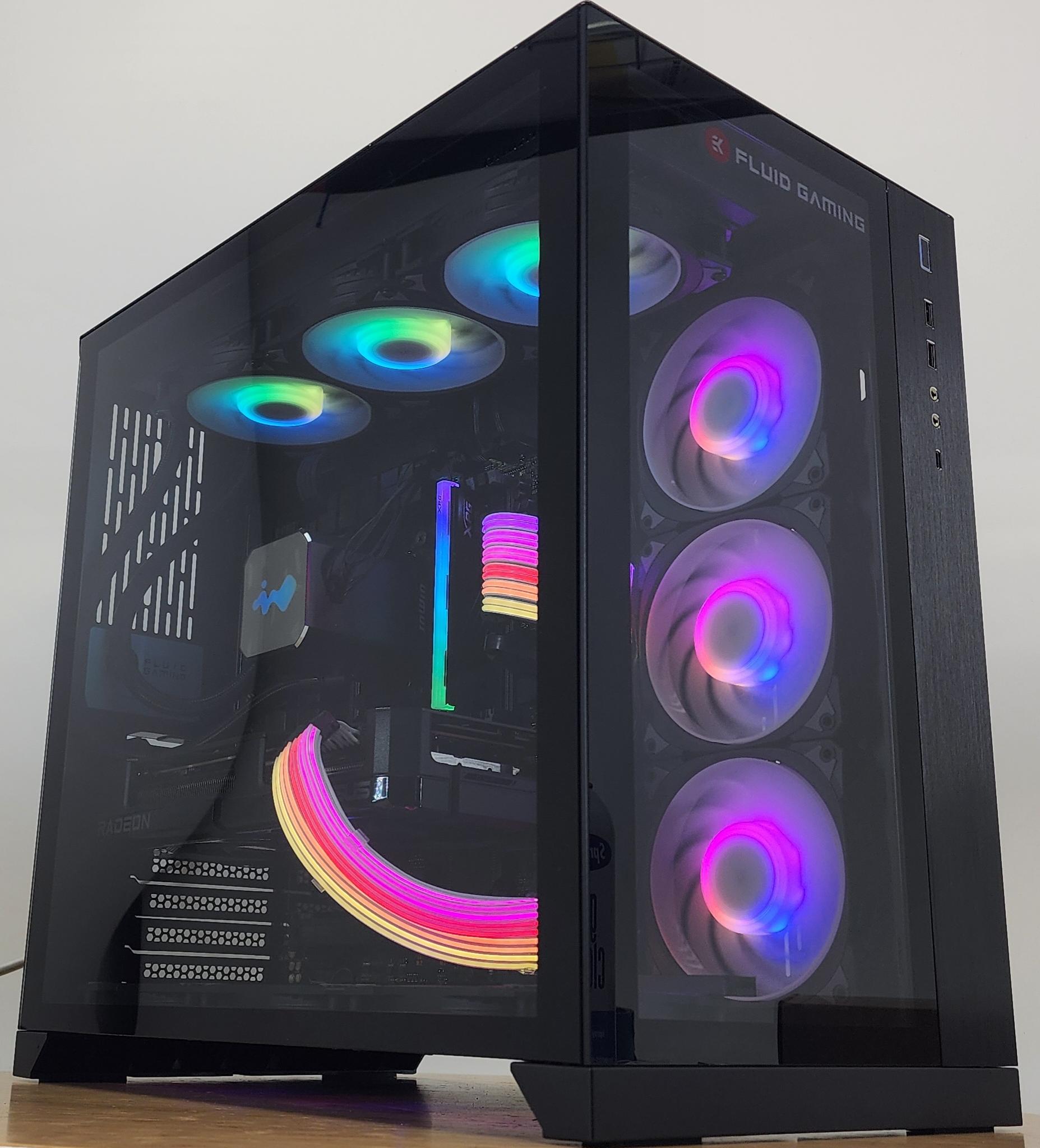 Gaming PC Ryzen 7 7700X 16GB RAM 1TB SSD RX 7800 XT 16GB Windows 11 Computer