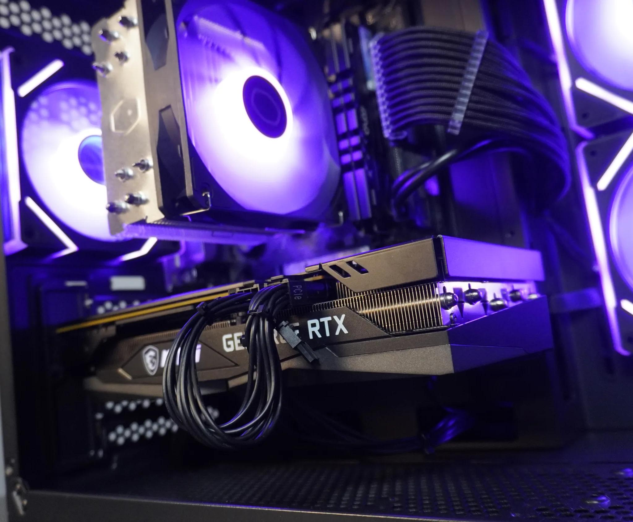 🖤STEALTH🖤 MACHINE 💚RTX 3060ti 🧡Ryzen 5 5600 | 1TB NVME | 32GB DDR4 | WIFI