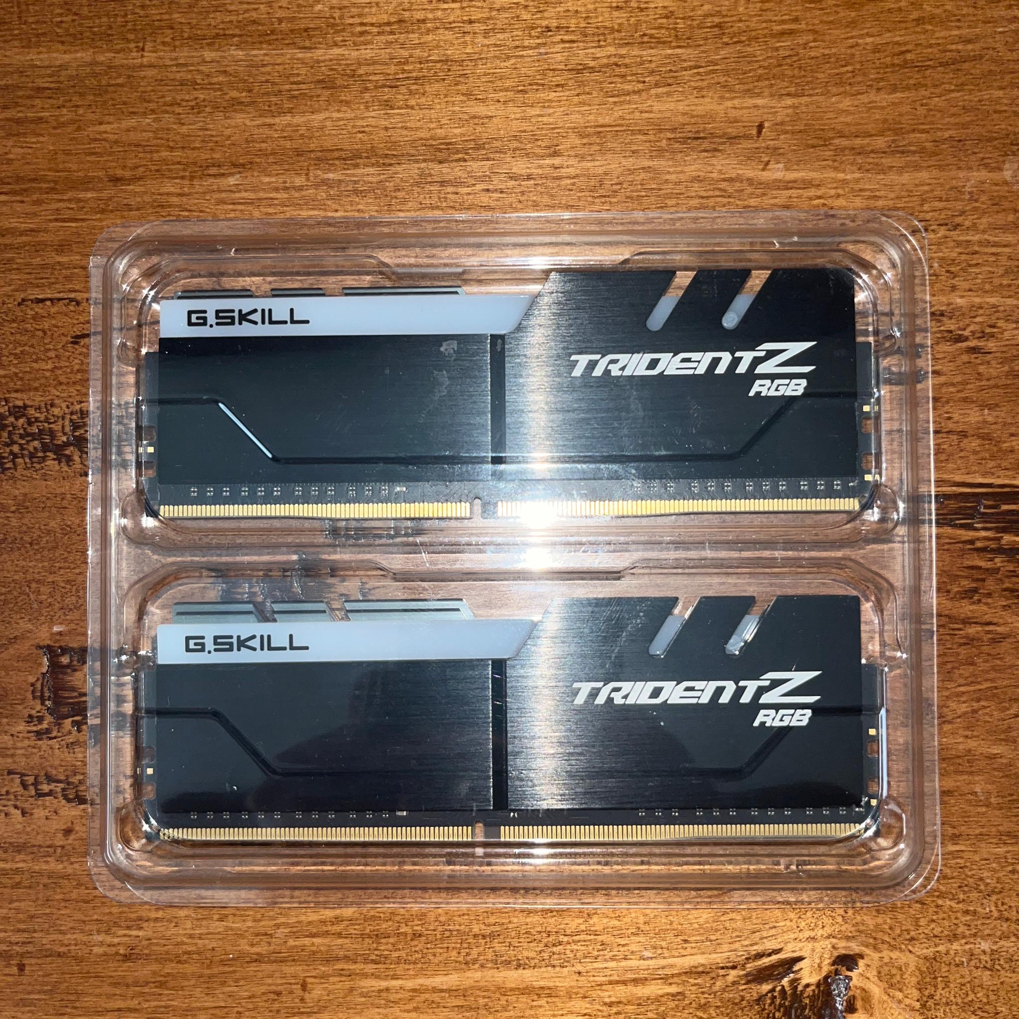 G.Skill TridentZ RGB 16GB DDR4-3600 (2x8GB)
