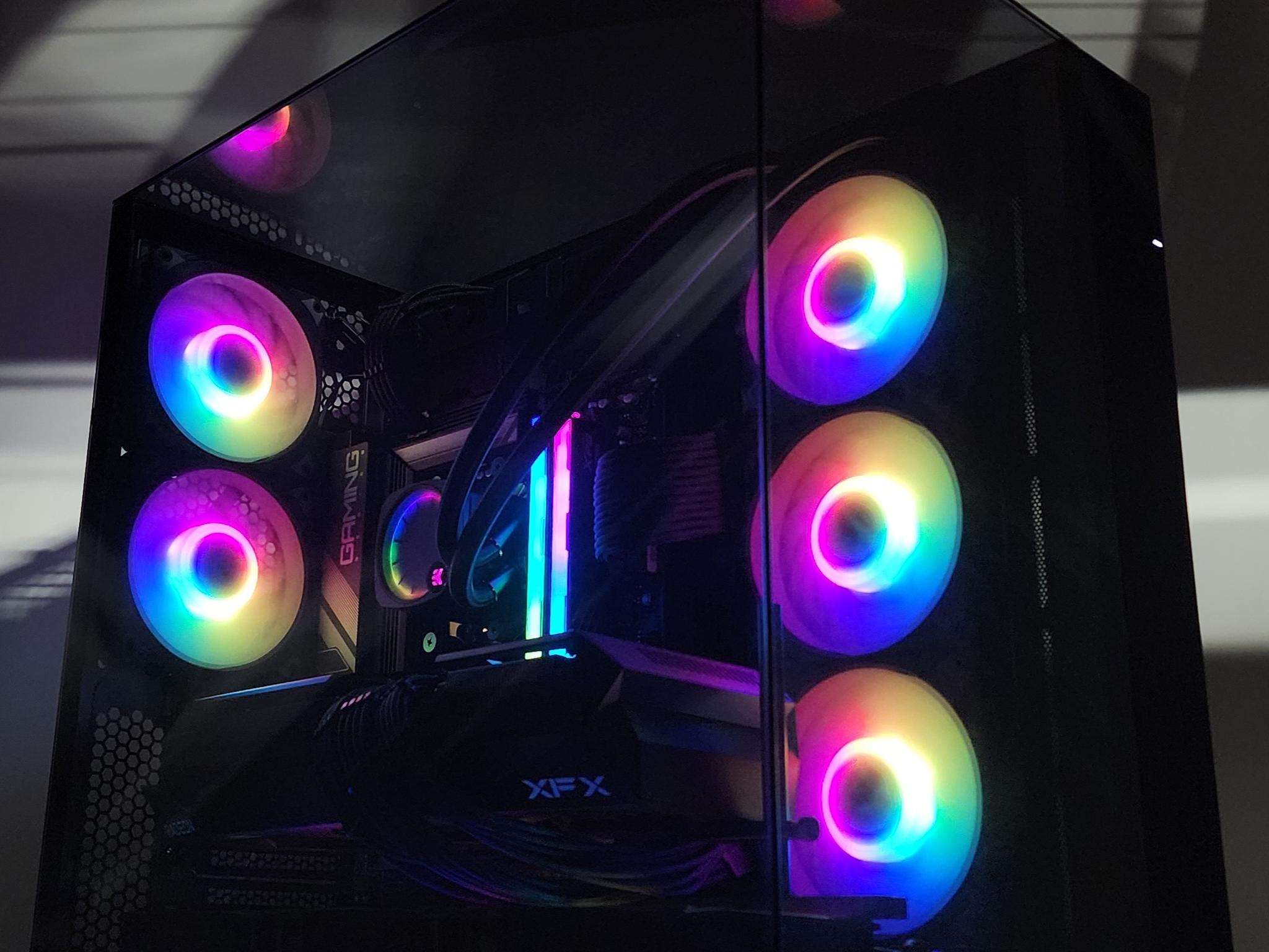 Gaming PC Ryzen 7 7800X3D 32GB RAM 2TB SSD RX 9070 XT 16GB Windows 11 Computer
