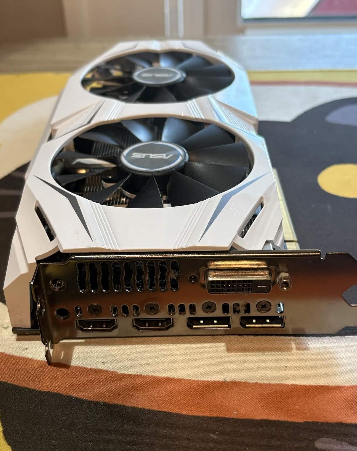 ASUS DUAL GTX 1060 3GB