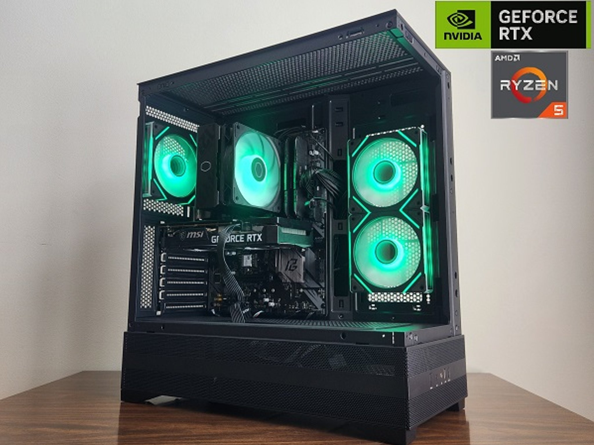 🖤Gaming PC RTX 3060 12GB | Ryzen 5 3600 | 16GB RAM | 1TB SSD | Win11 Pro | Wi-Fi + Bluetooth | RGB