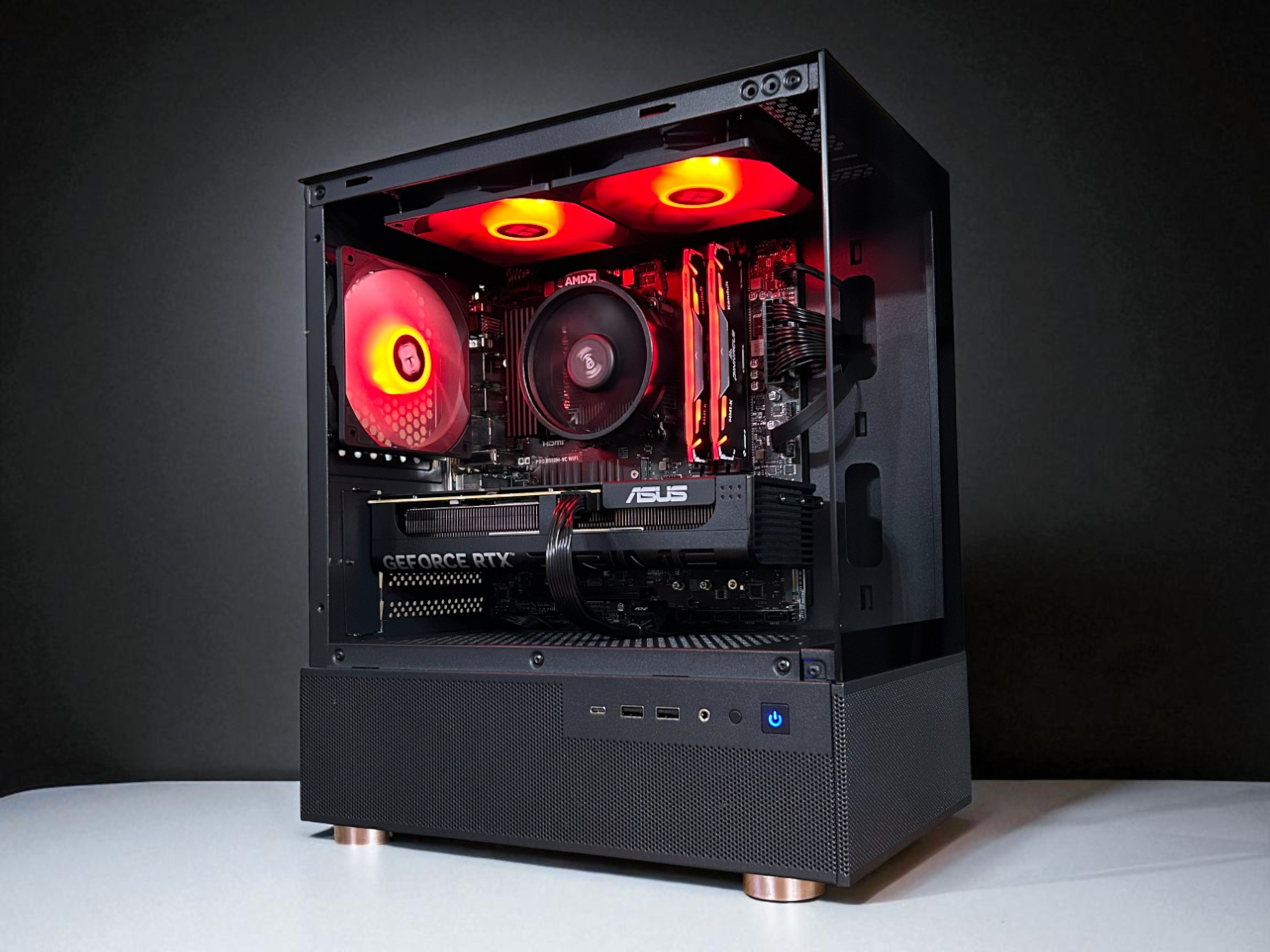 * BLACK FRIDAY SALE * RTX 5060 8GB | Ryzen 5 5600X | 32GB DDR4 | 1TB NVMe | The Officer RTX V2