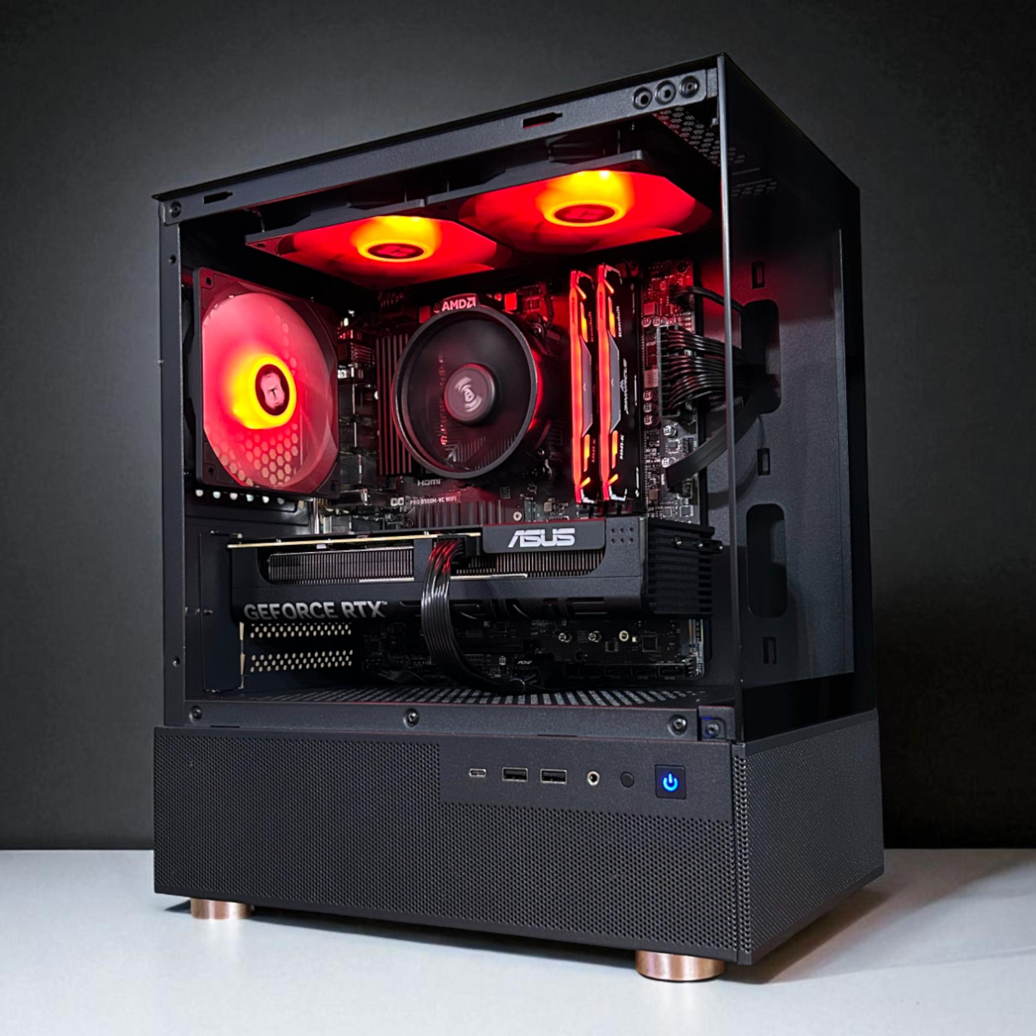 * BLACK FRIDAY SALE * RTX 5060 8GB | Ryzen 5 5600X | 32GB DDR4 | 1TB NVMe | The Officer RTX V2