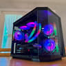 🐈‍⬛ 💨 RTX 3090 24gb, 32gb DDR5, AM5 Ryzen 8400f, Wifi Equipped, ARGB, AIO Cooled Gaming PC 🐈‍⬛ 💨