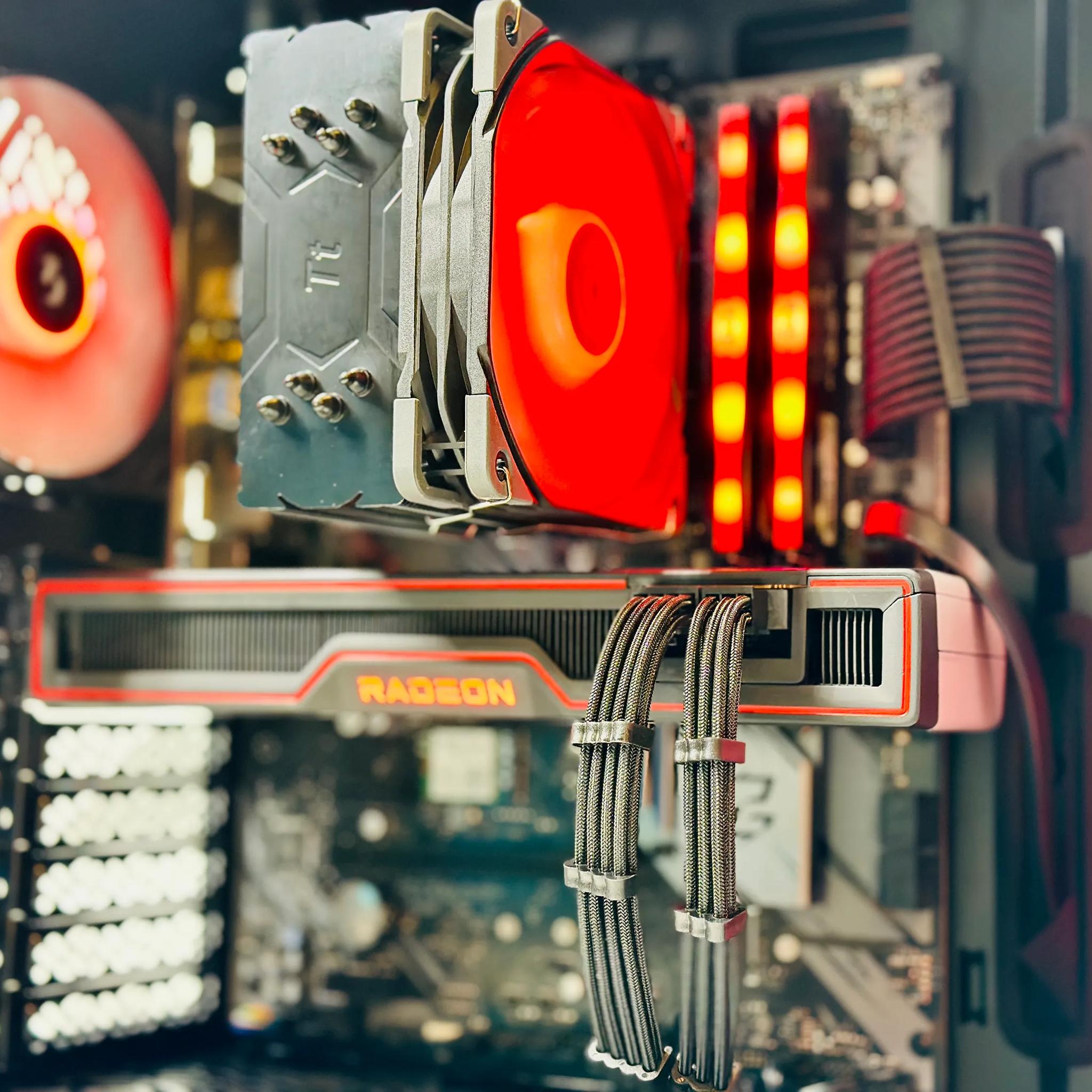 🖤Darkstar🖤Gaming PC▪️AMD RX 6700 XT 12 GB▪️AMD Ryzen 7 5700G 8 core▪️16GB DDR4 ▪️ 1TB SSD NVME