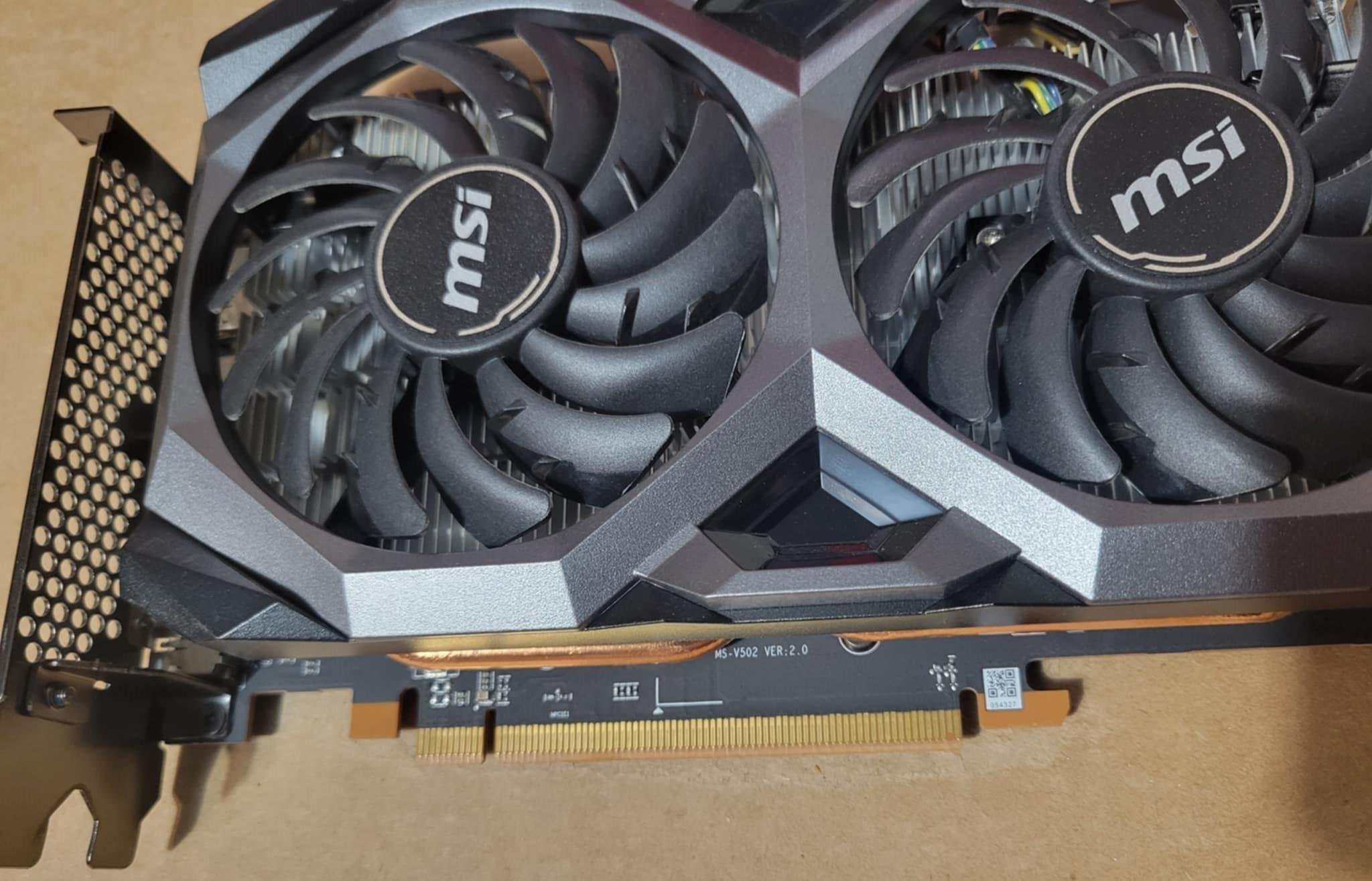 Msi Mech 2x 6600XT 8GB GPU