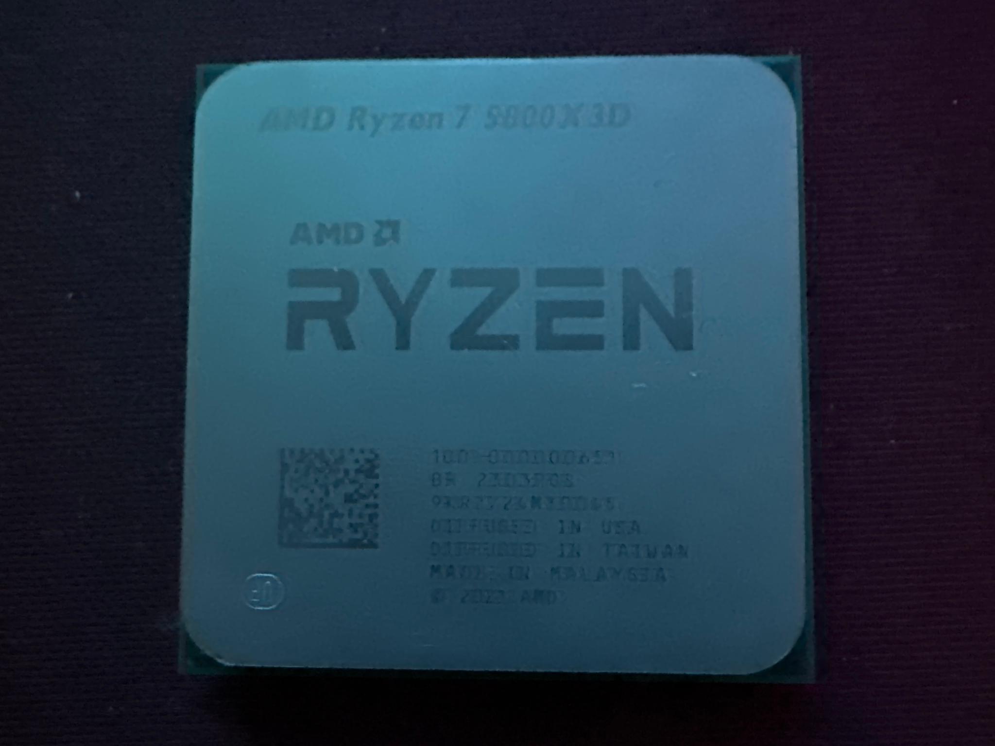 Ryzen 7 5800x3D