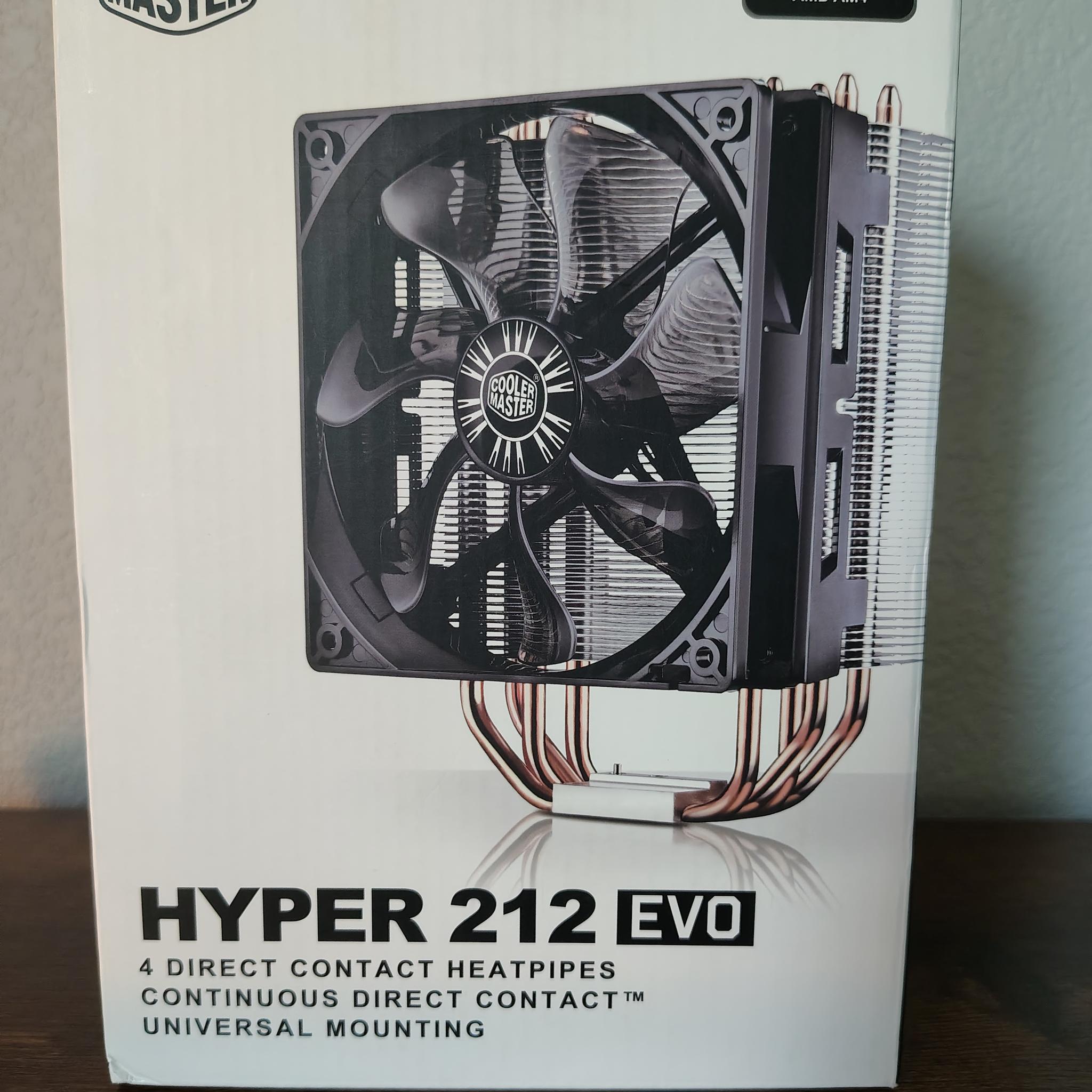New Hyper 212 Evo - Cooler Master