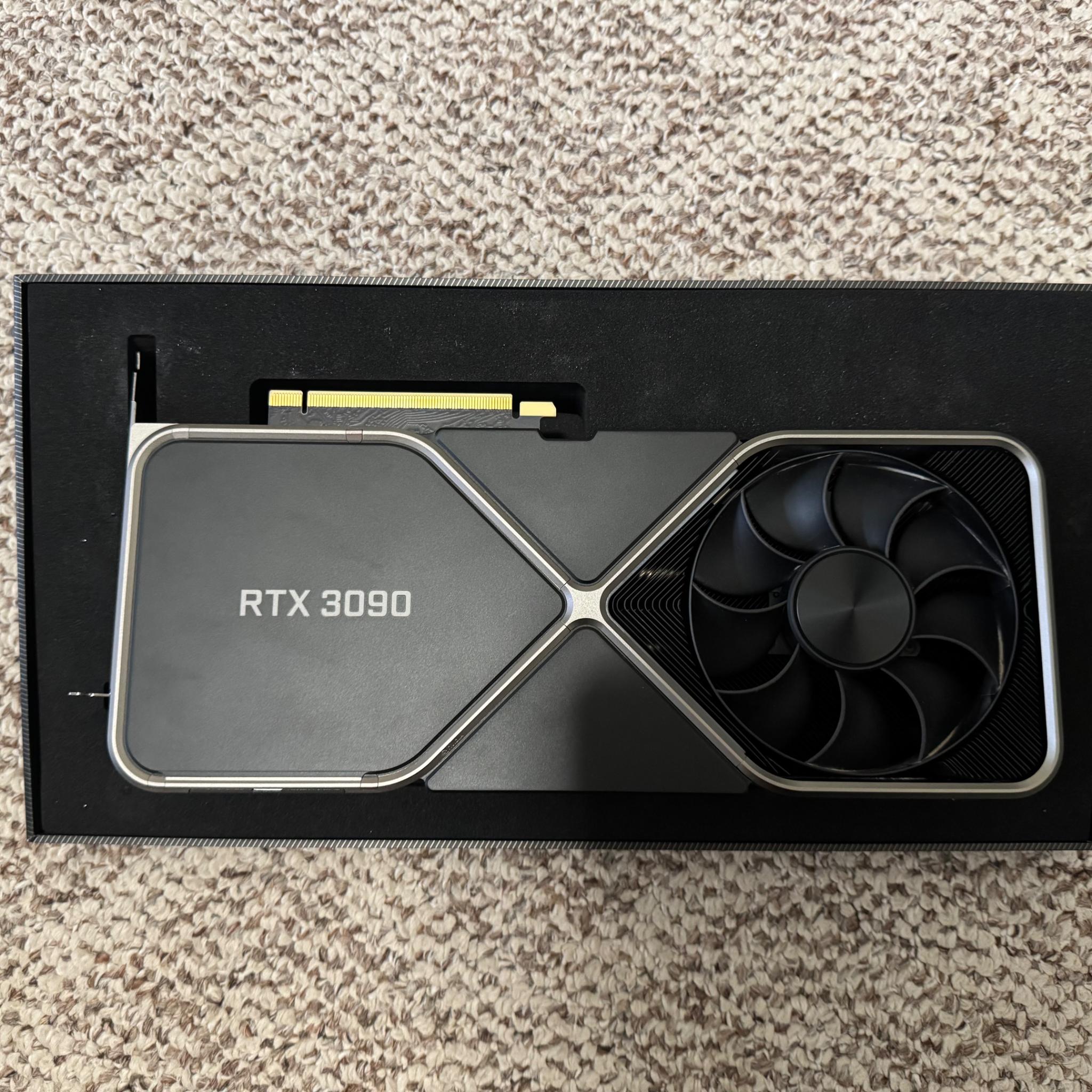 NVIDIA GeForce RTX 3090 Founders Edition 24GB GDDR6 Graphics Card -...