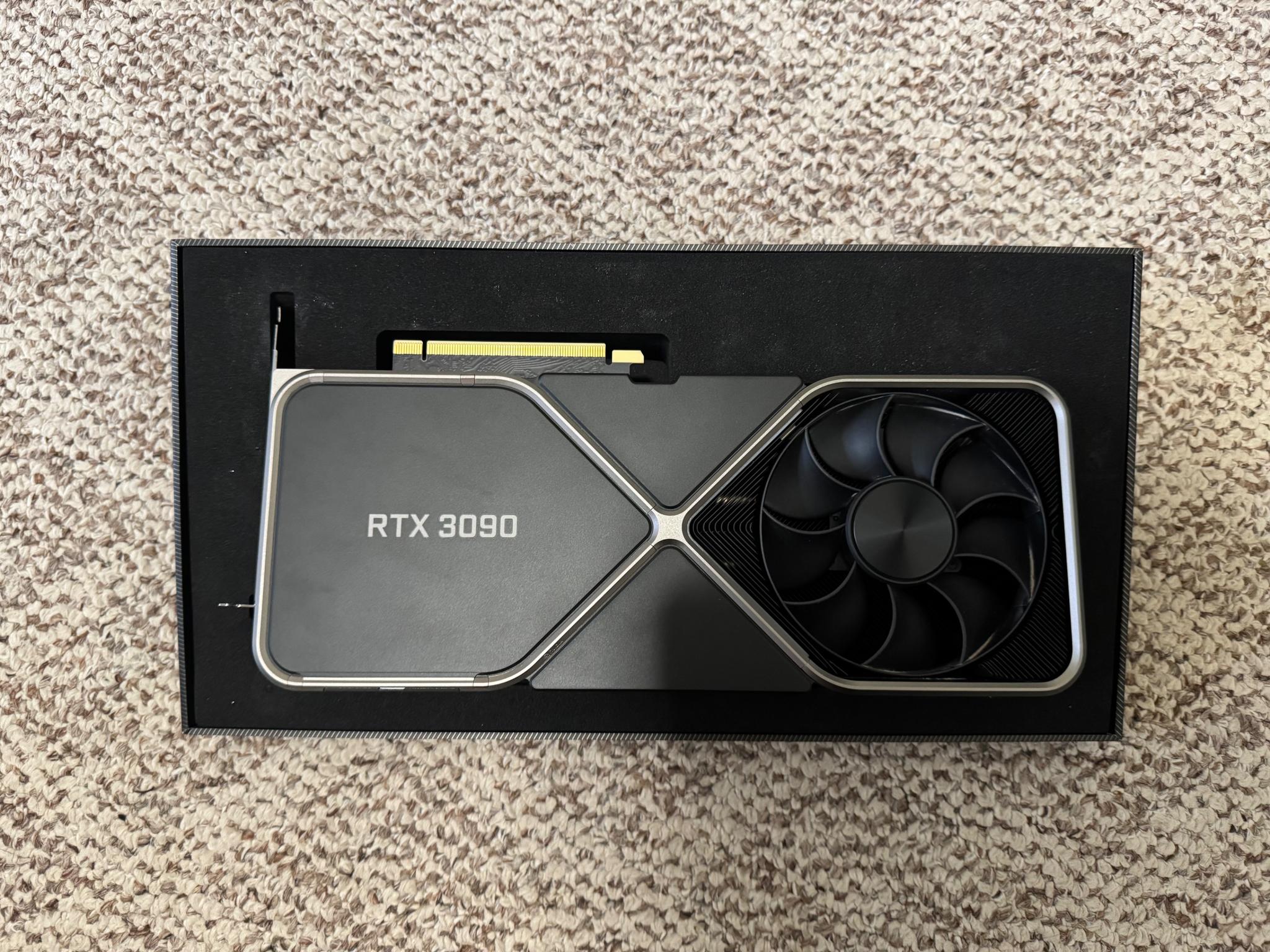 NVIDIA GeForce RTX 3090 Founders Edition 24GB GDDR6 Graphics Card -...