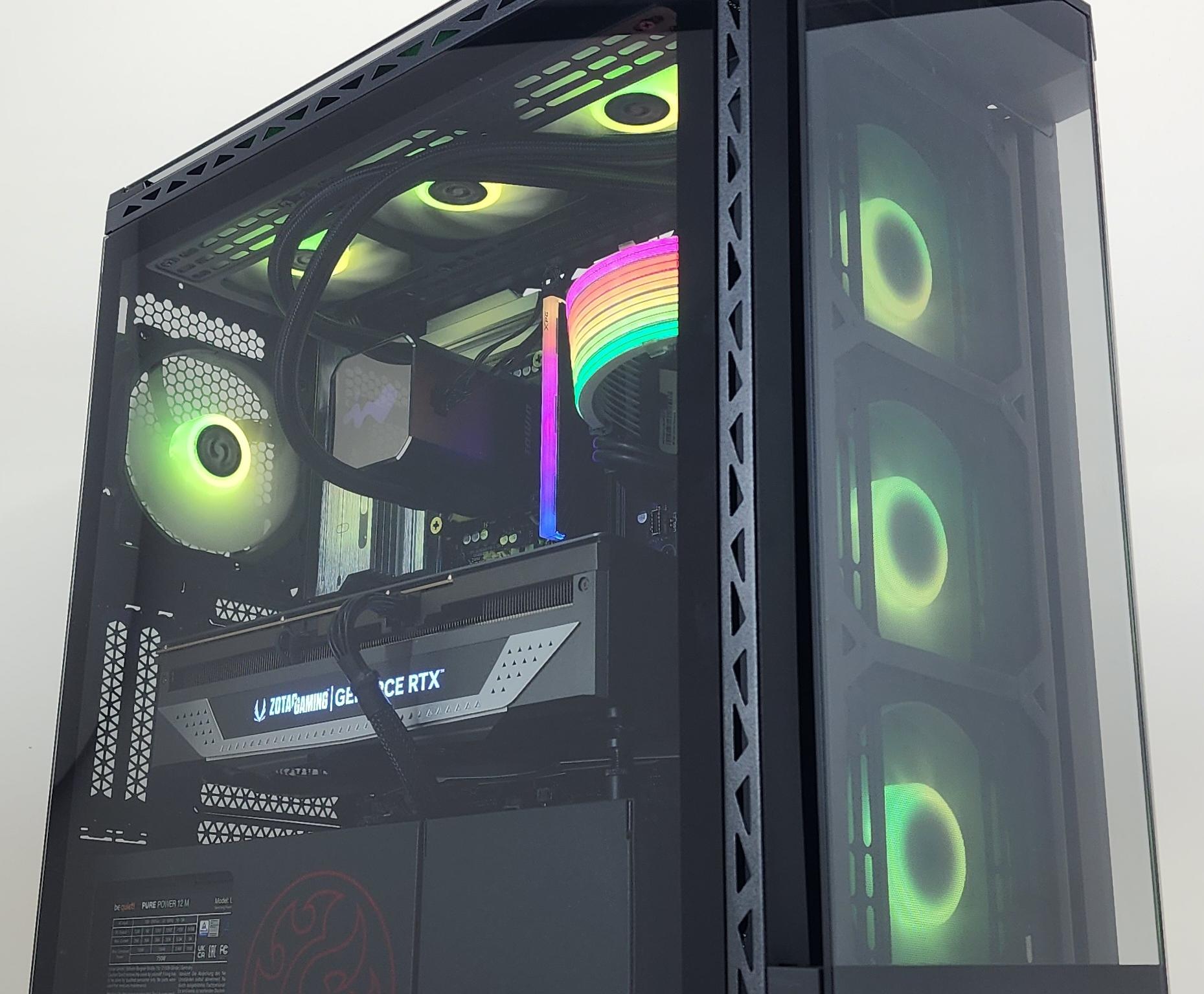 Gaming PC Ultra 5 250KF 16GB RAM 1TB SSD RTX 4070 Ti SUPER 16GB Win11 Computer
