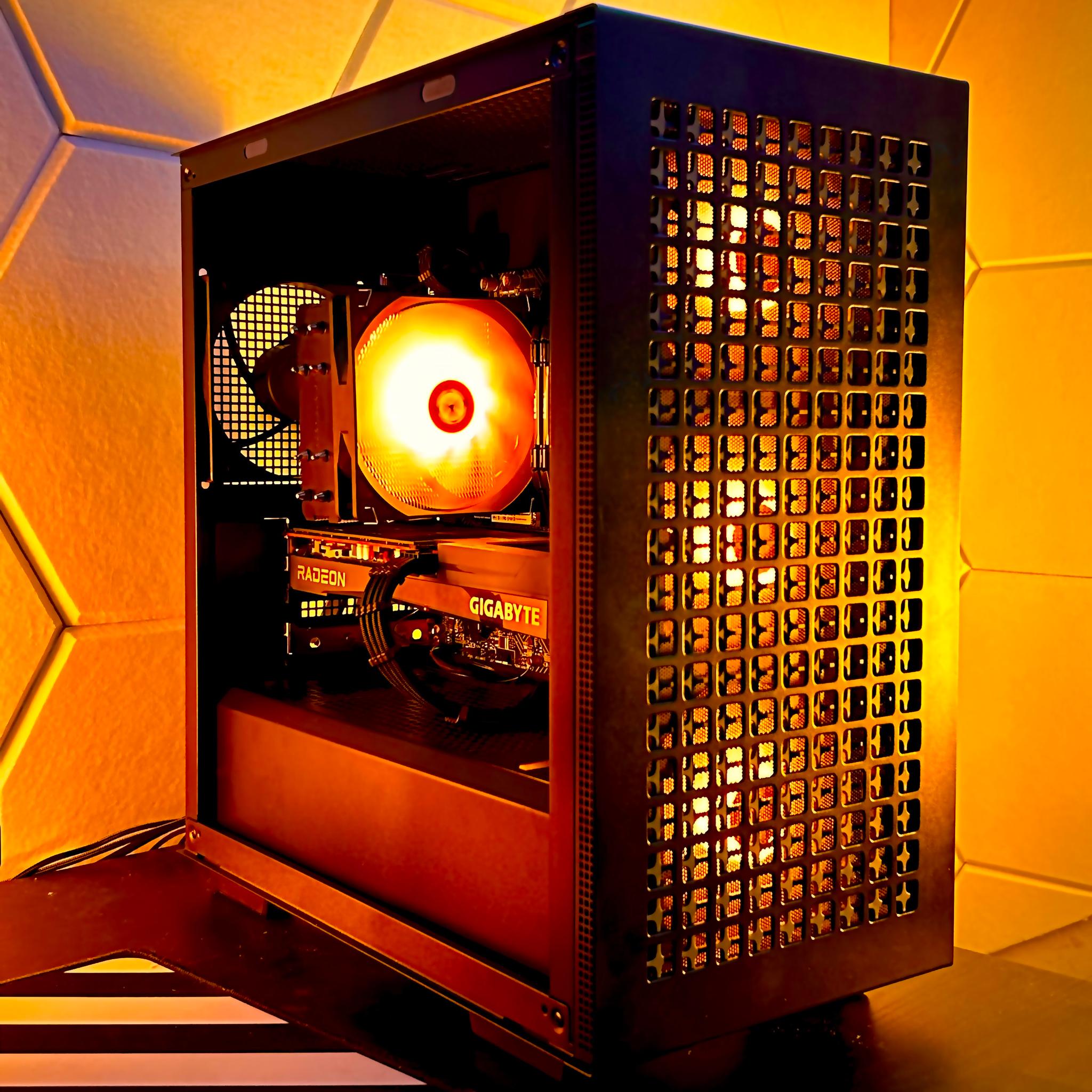 🍁SPOOKY🎃 RX 6600 8GB | Intel Core I3 12100f | 16GB RAM | 512GB M.2 SSD Gaming Pc