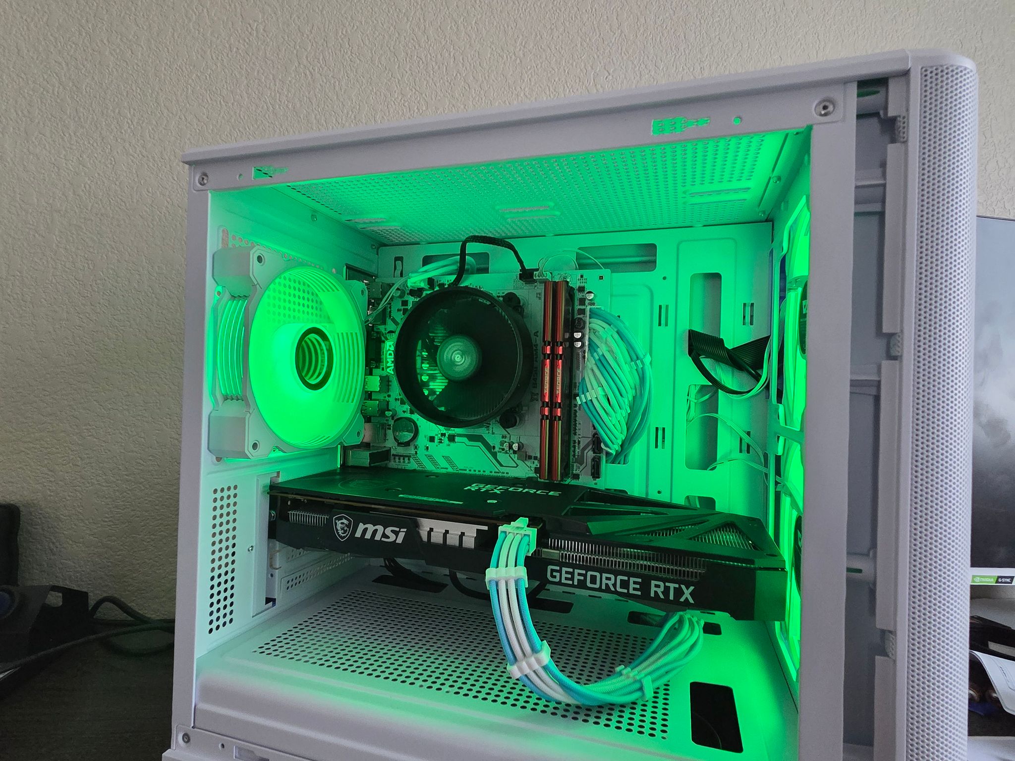 White Budget Gaming PC🤍⛄❄️🤍(3060ti)