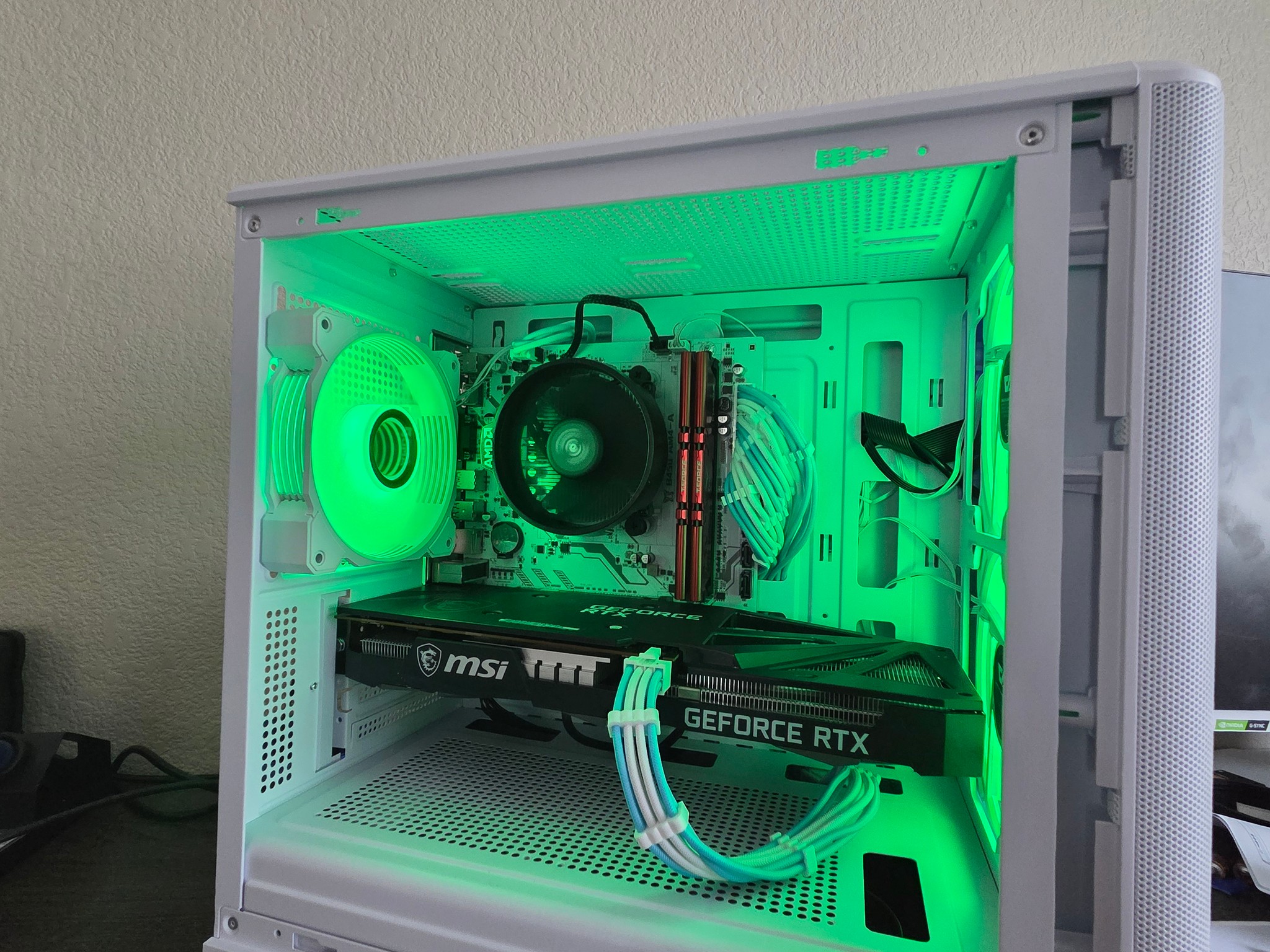White Budget Gaming PC🤍⛄❄️🤍(3060ti)