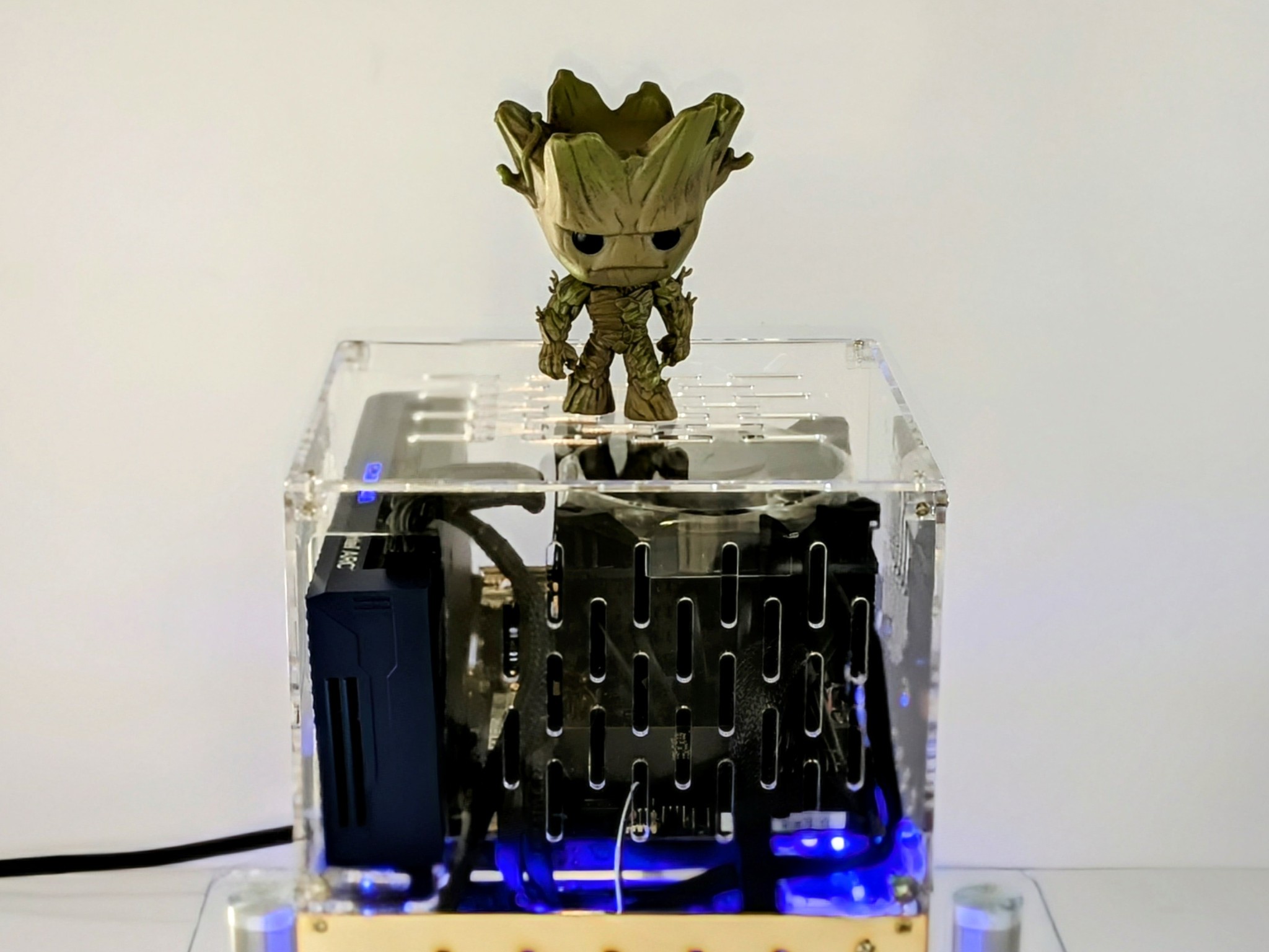 "Holo-Wood" Beast(AM5)🪵Intel ARC A750🧬Ryzen 5 8400F🧬32GB DDR5 RAM🧬1TB NVMe M.2 SSD🧬Windows 11 Pro✅