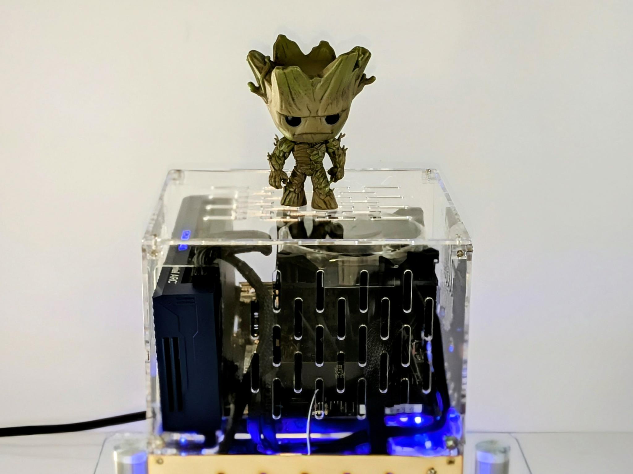 "Holo-Wood" Beast(AM5)🪵Intel ARC A750🧬Ryzen 5 8400F🧬32GB DDR5 RAM🧬1TB NVMe M.2 SSD🧬Windows 11 Pro✅