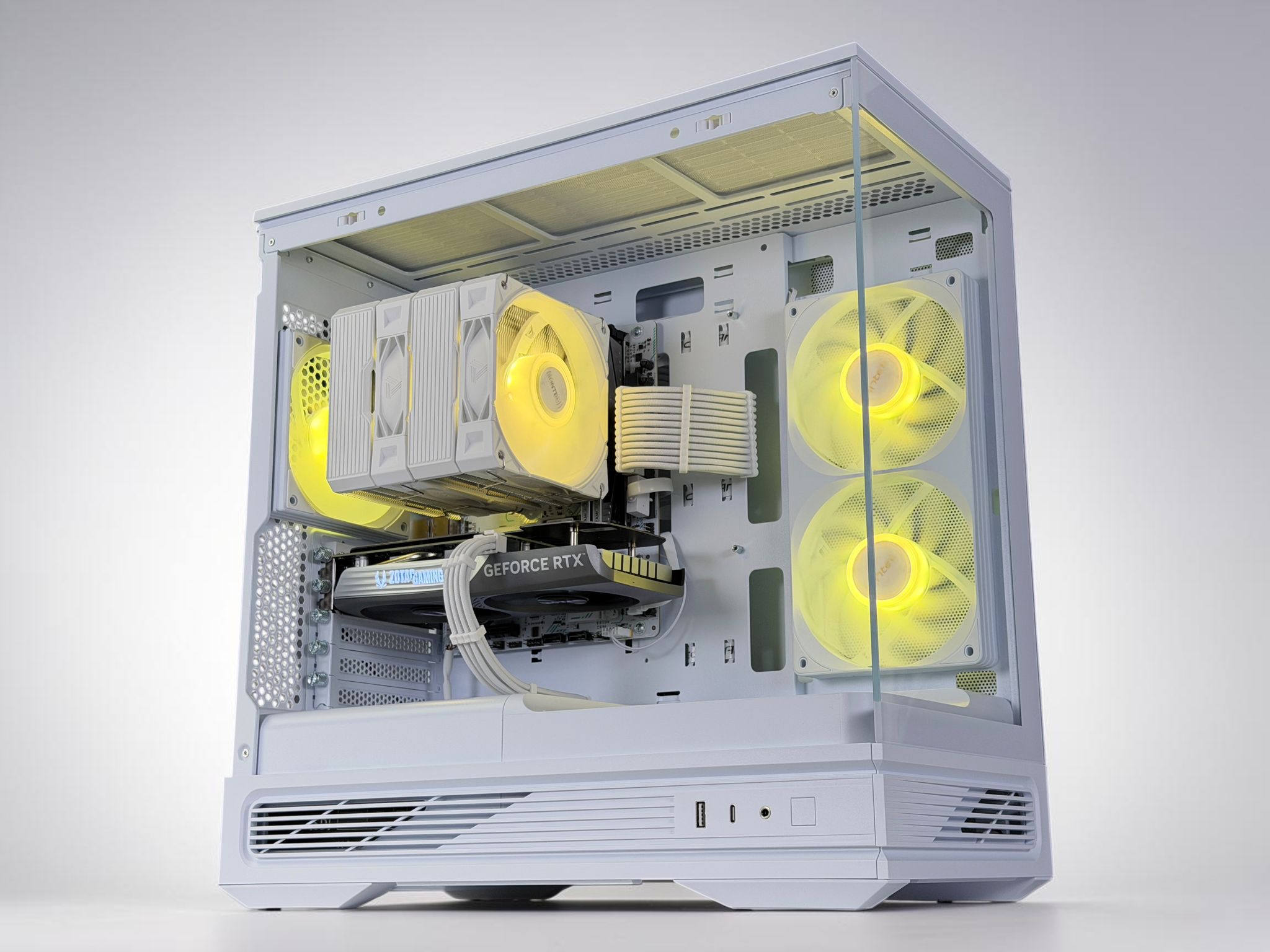 🤍🧊 Iceberg🤍🧊-Gaming PC❄️Nvidia RTX 4060 8GB❄️ AMD Ryzen 7 3700X❄️16GB DDR4 RAM❄️1.5 TB