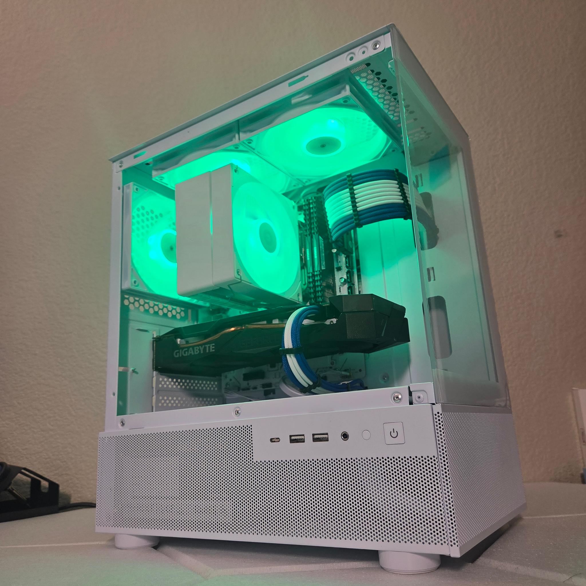 RTX 2070 Gaming PC | Ryzen 5 | 16GB RAM | White RGB Build🖤🤍❄️💙WIFI