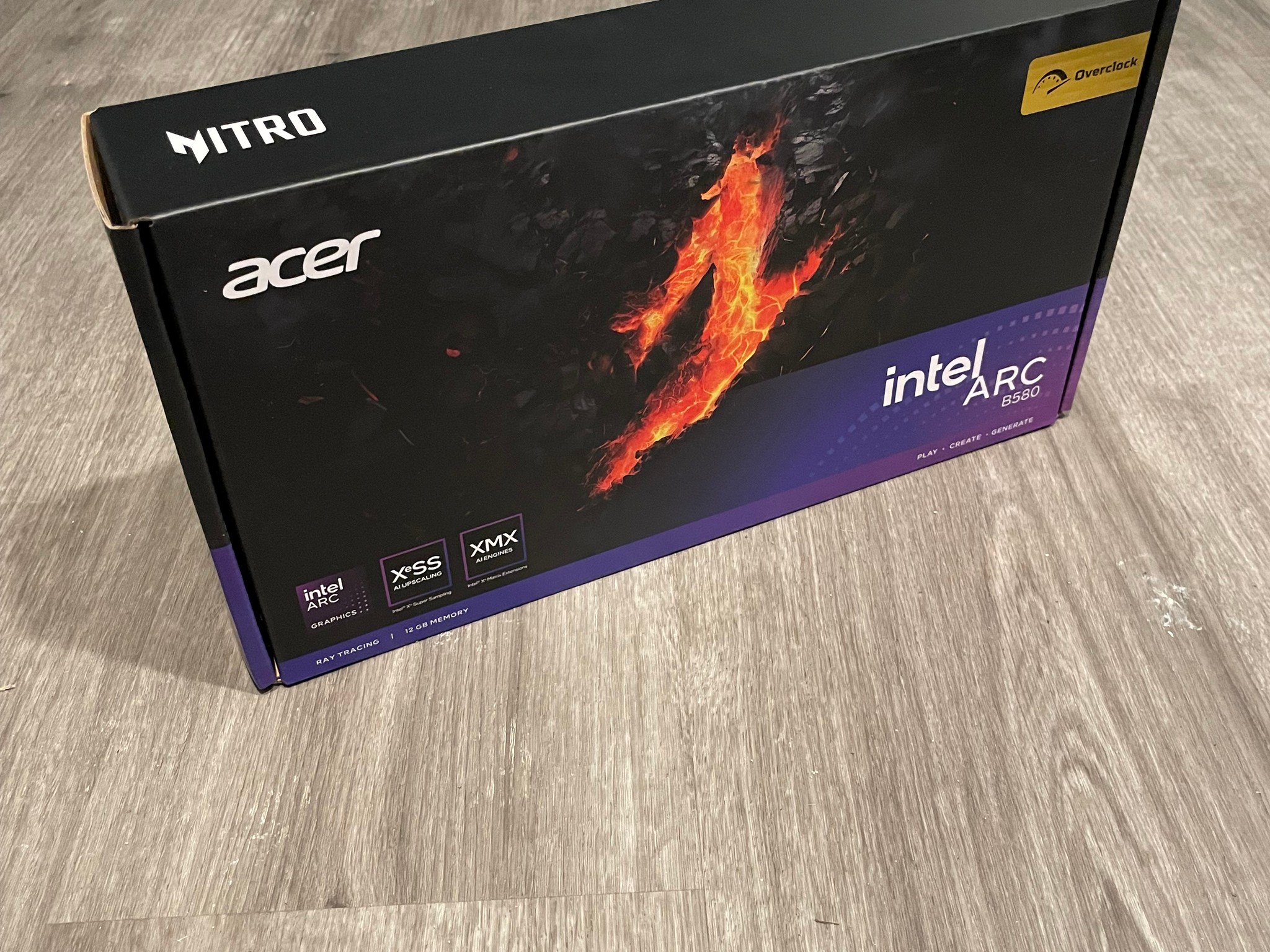 Brand New Acer Nitro Intel Arc B580 GPU