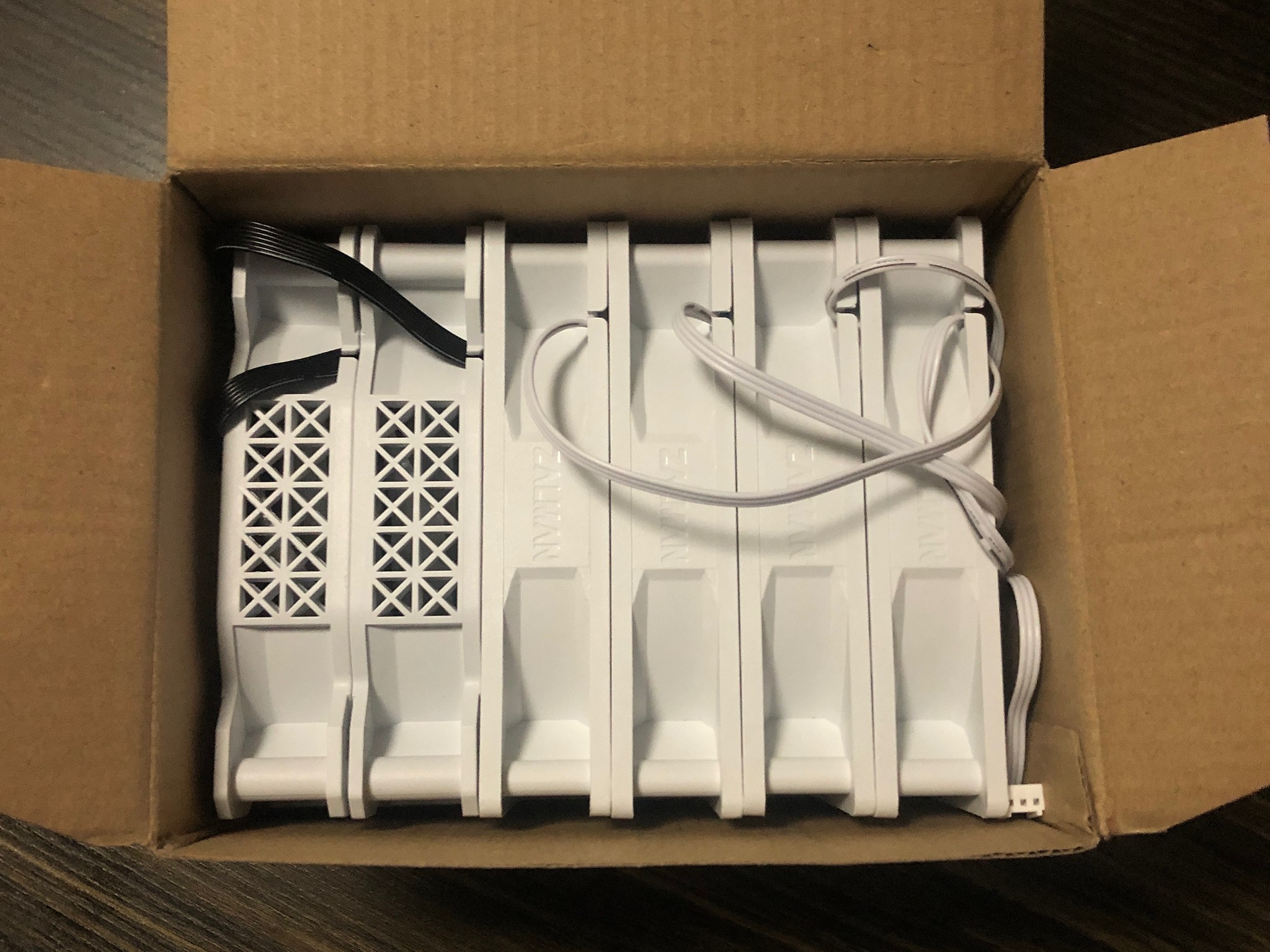 6 RGB fans for pc case