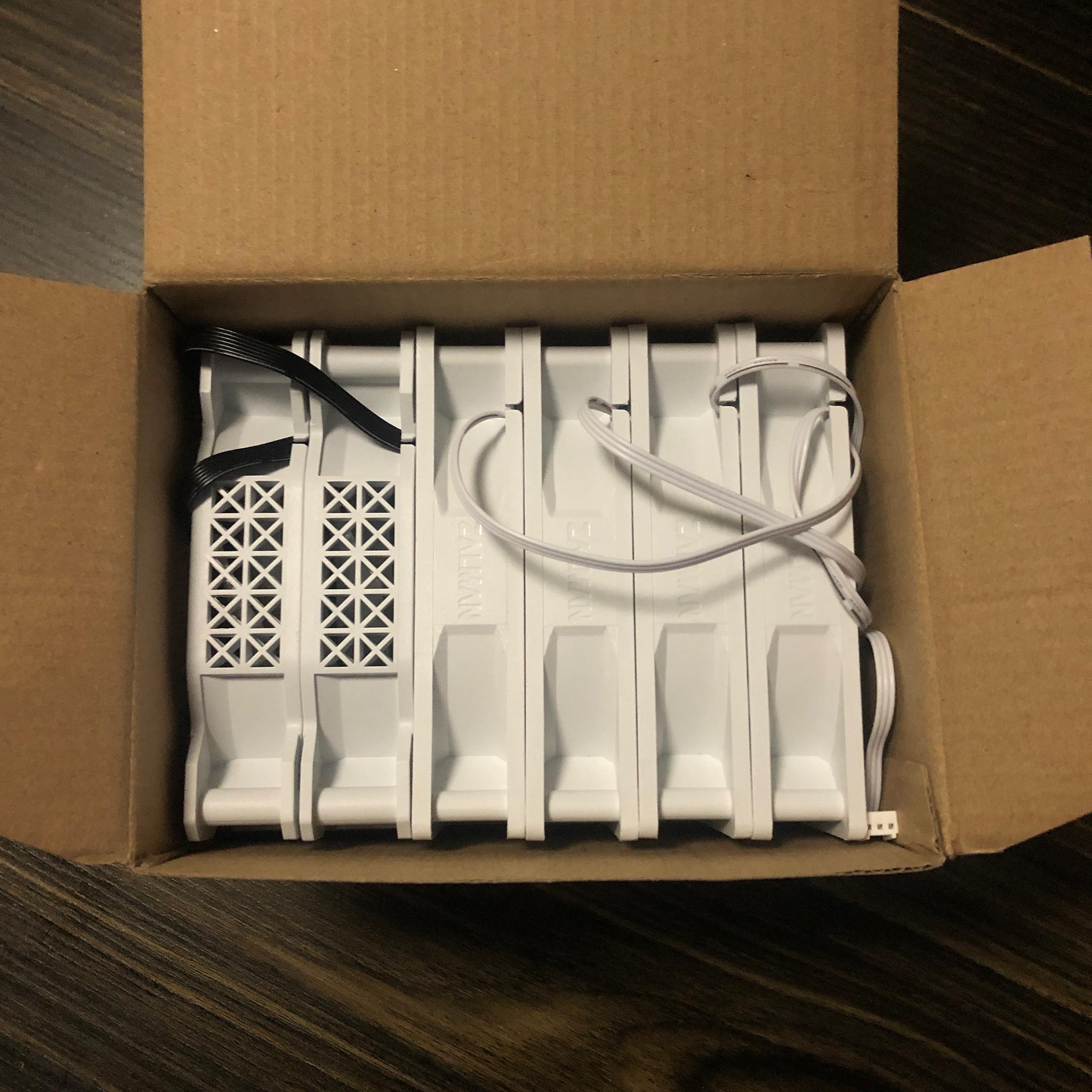 6 RGB fans for pc case