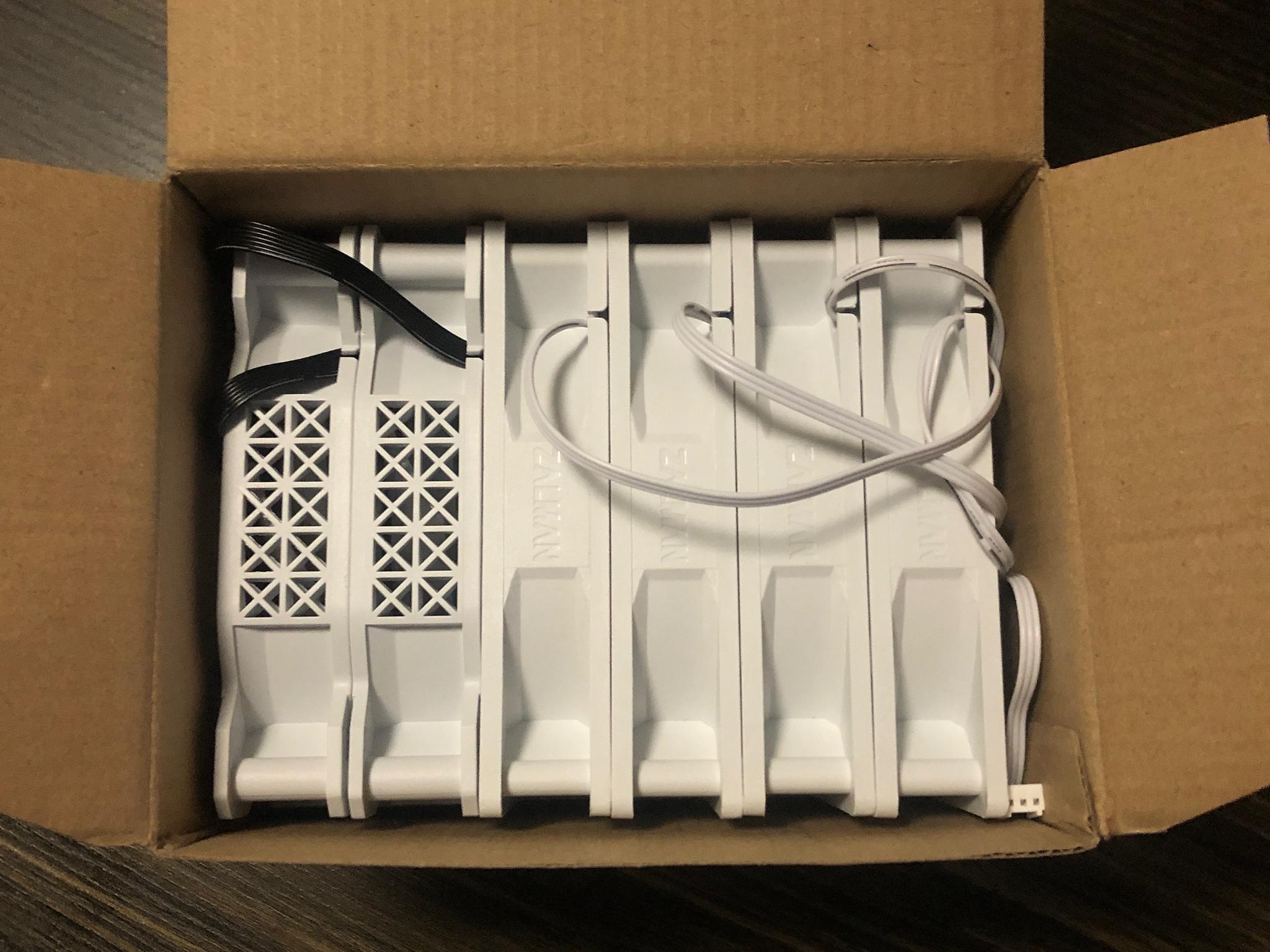 6 RGB fans for pc case