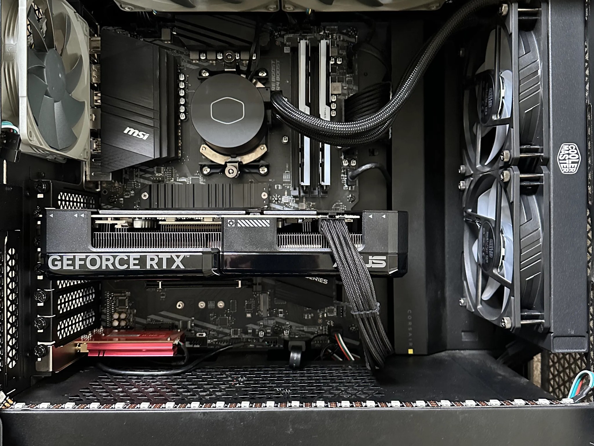 Used 5800x3D, Asus Dual 4070 OC, 2TB NVMe, 32GB 4000Mhz CL18 RAM, 240mm CPU AIO & Noctua Case Fans
